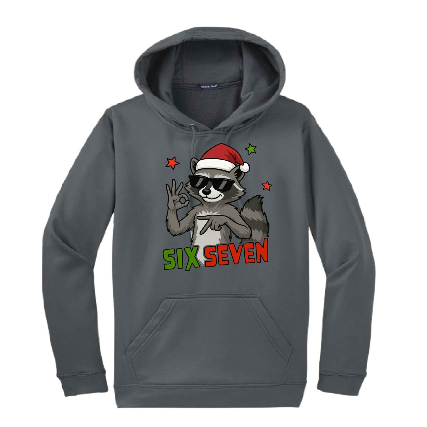 67 Raccoon | Unisex Hoodie Athletic Sweatshirt | 50% Cotton/50% Polyester
