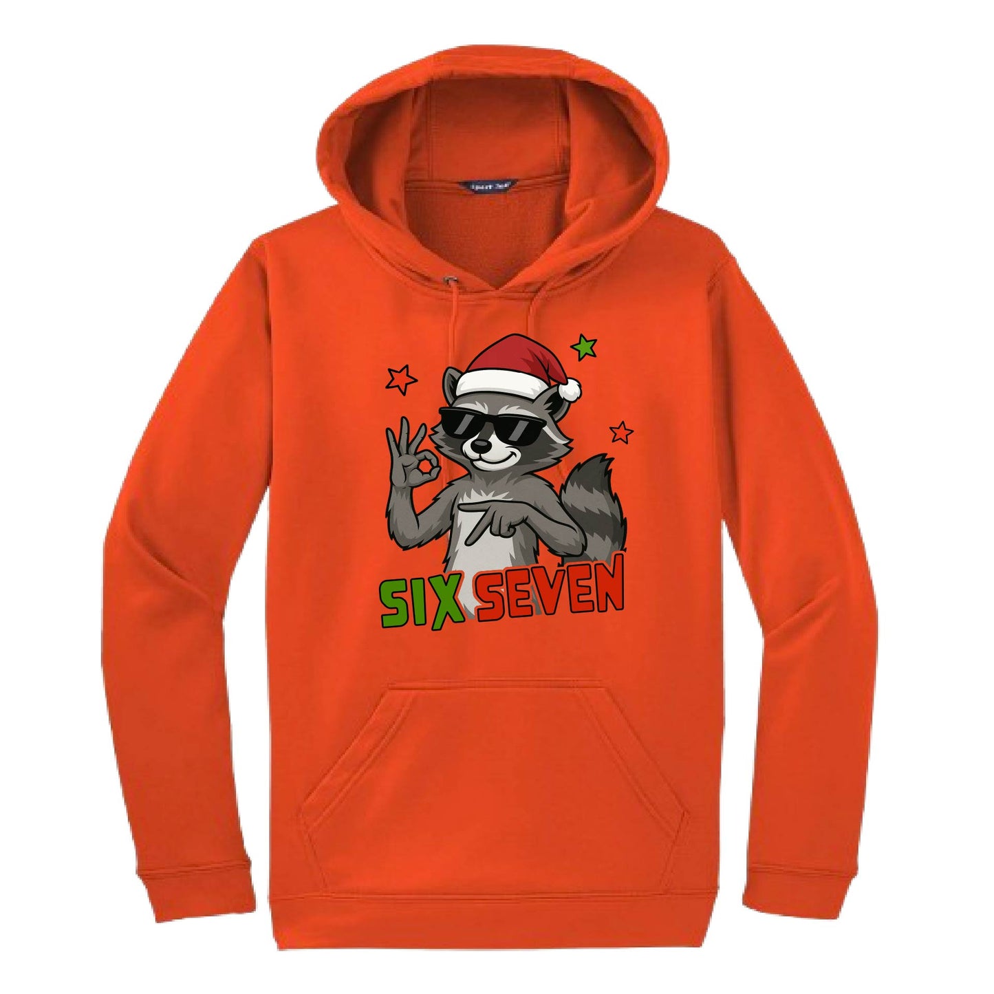 67 Raccoon | Unisex Hoodie Athletic Sweatshirt | 50% Cotton/50% Polyester