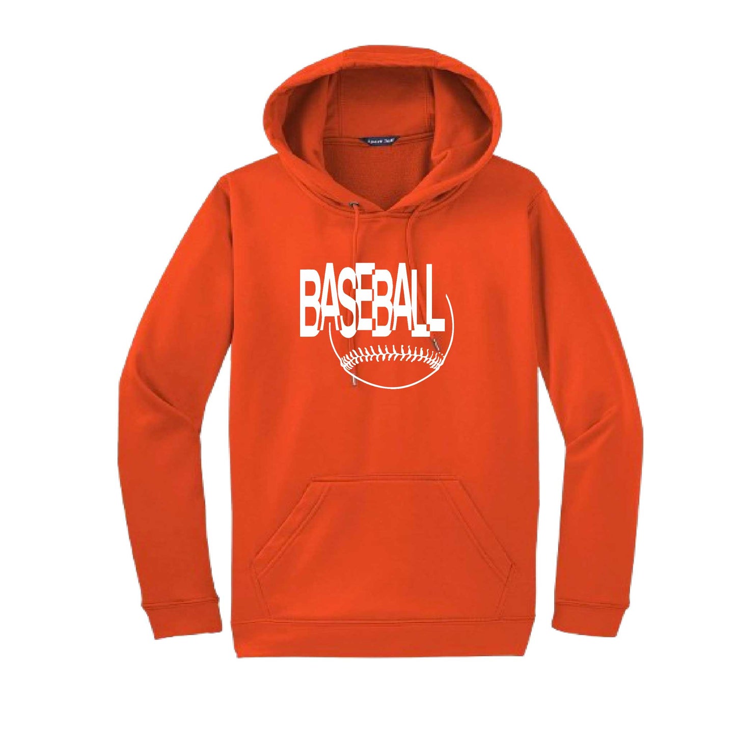 Clean Up | Unisex Hoodie Athletic Baseball Sweatshirt | 50% Cotton/50% Polyester