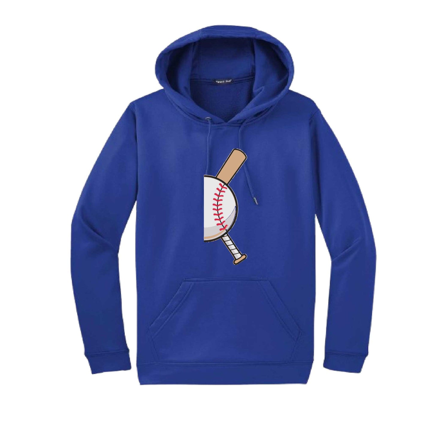 Curveball | Unisex Hoodie Athletic Baseball Sweatshirt | 50% Cotton/50% Polyester