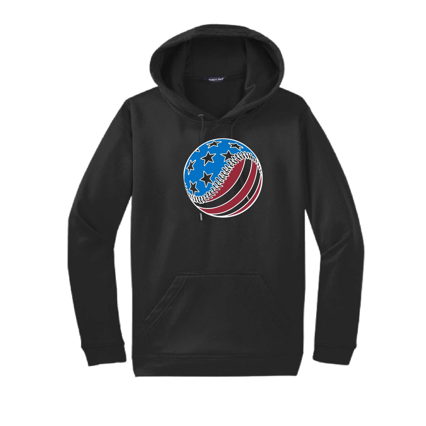 Fastball | Unisex Hoodie Athletic Baseball Sweatshirt | 50% Cotton/50% Polyester