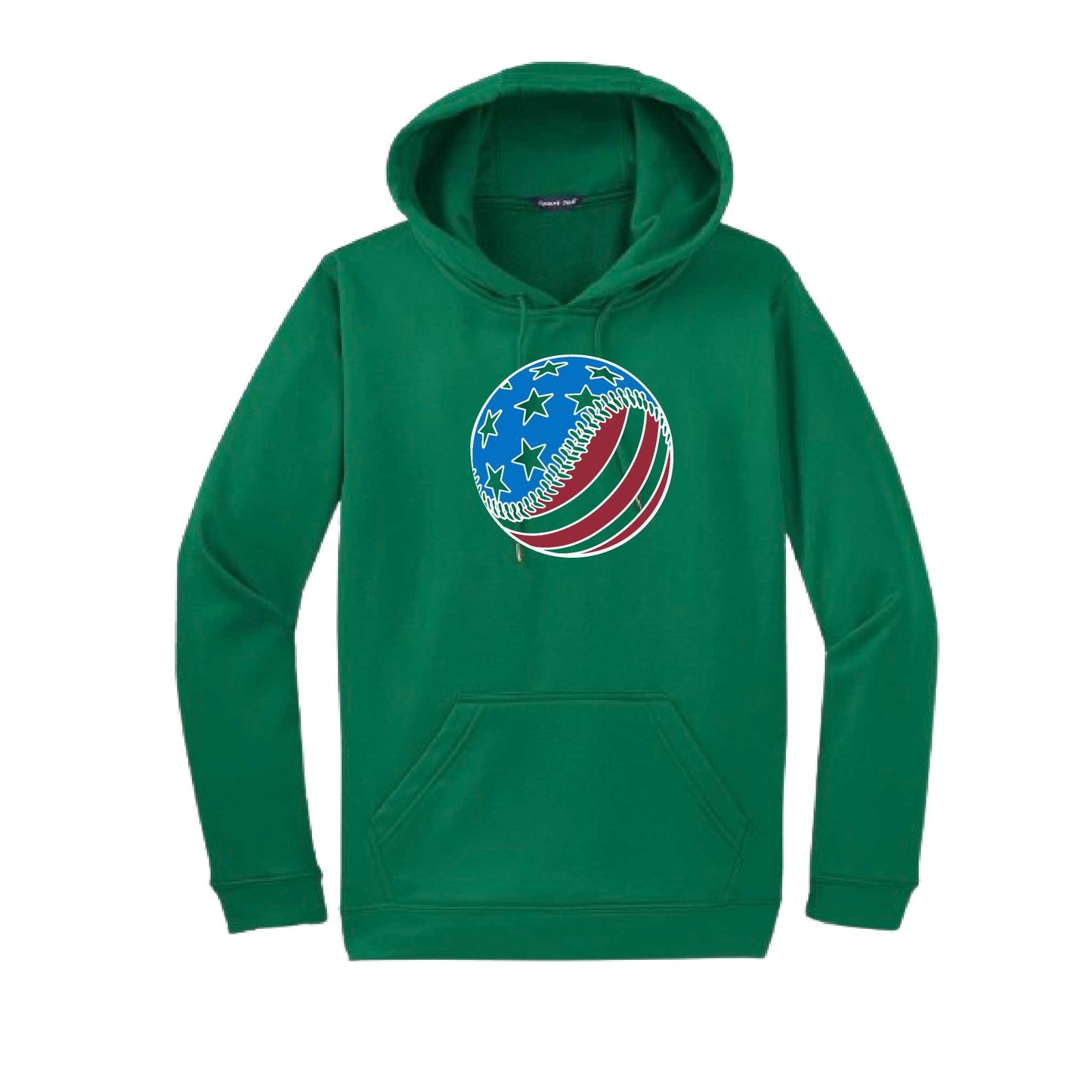 Fastball | Unisex Hoodie Athletic Baseball Sweatshirt | 50% Cotton/50% Polyester