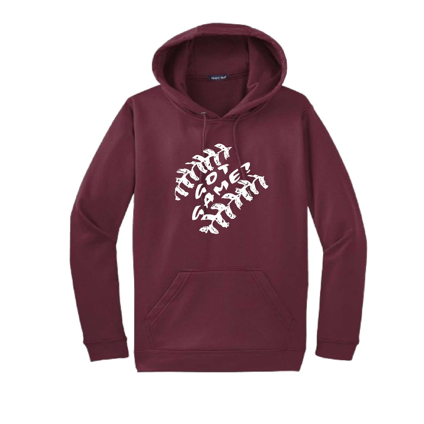 Got Game | Unisex Hoodie Athletic Baseball Sweatshirt | 50% Cotton/50% Polyester