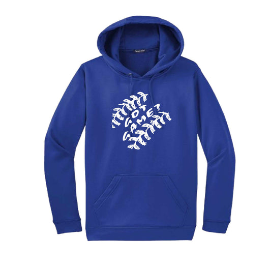 Got Game | Unisex Hoodie Athletic Baseball Sweatshirt | 50% Cotton/50% Polyester
