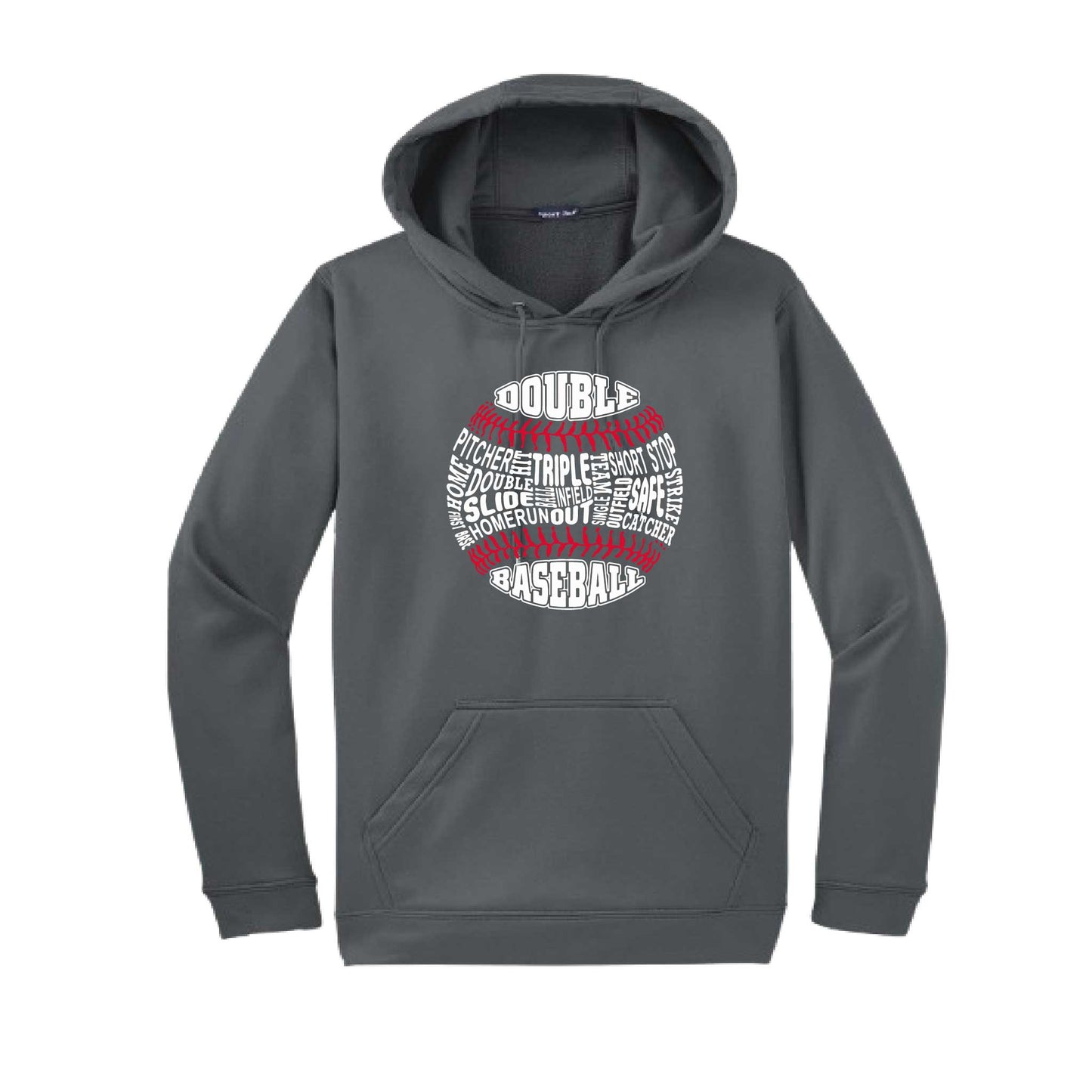 Grand Slam | Unisex Hoodie Athletic Baseball Sweatshirt | 50% Cotton/50% Polyester