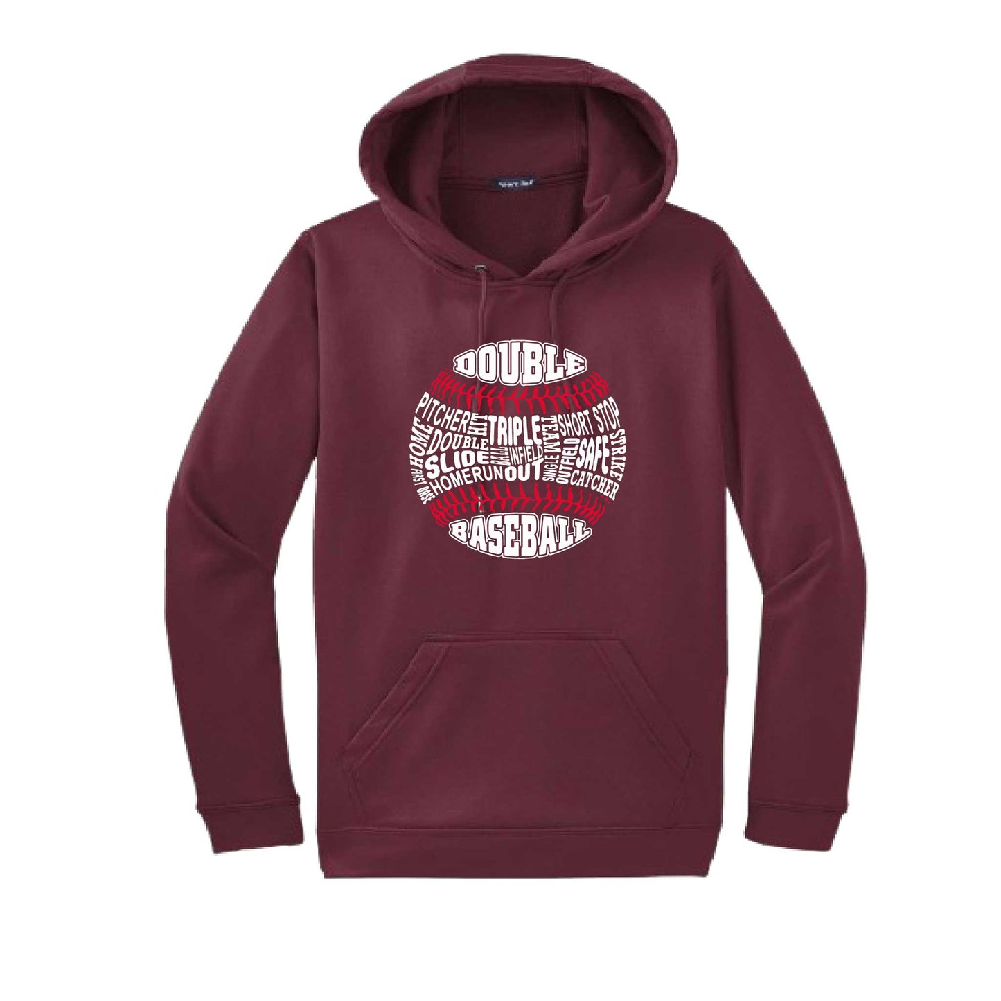 Grand Slam | Unisex Hoodie Athletic Baseball Sweatshirt | 50% Cotton/50% Polyester