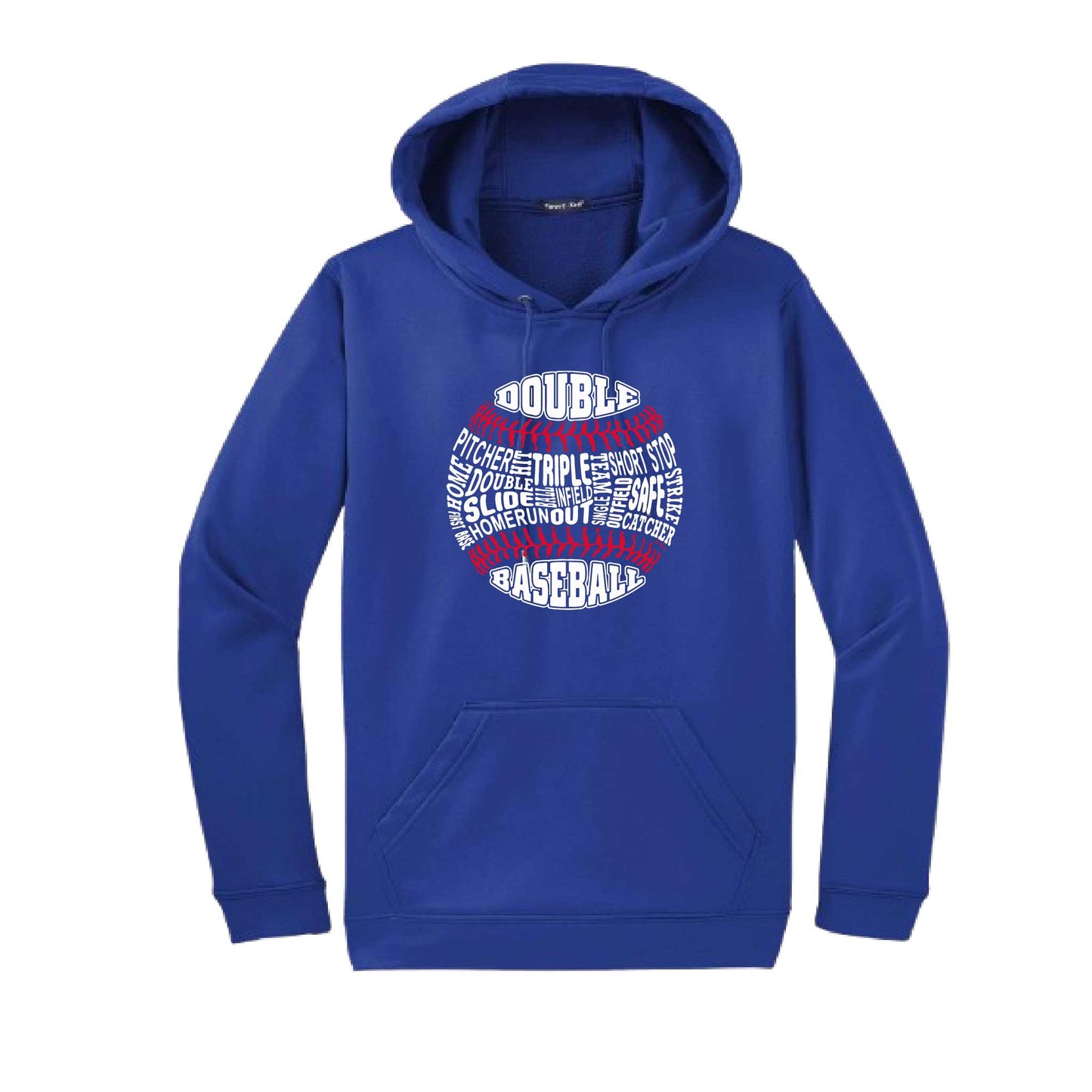 Grand Slam | Unisex Hoodie Athletic Baseball Sweatshirt | 50% Cotton/50% Polyester