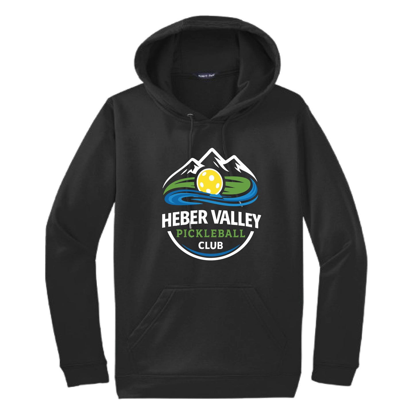 Heber Valley Pickleball Club (Customizable) | Unisex Hoodie Pickleball Sweatshirt | 50% Cotton 50% Polyester