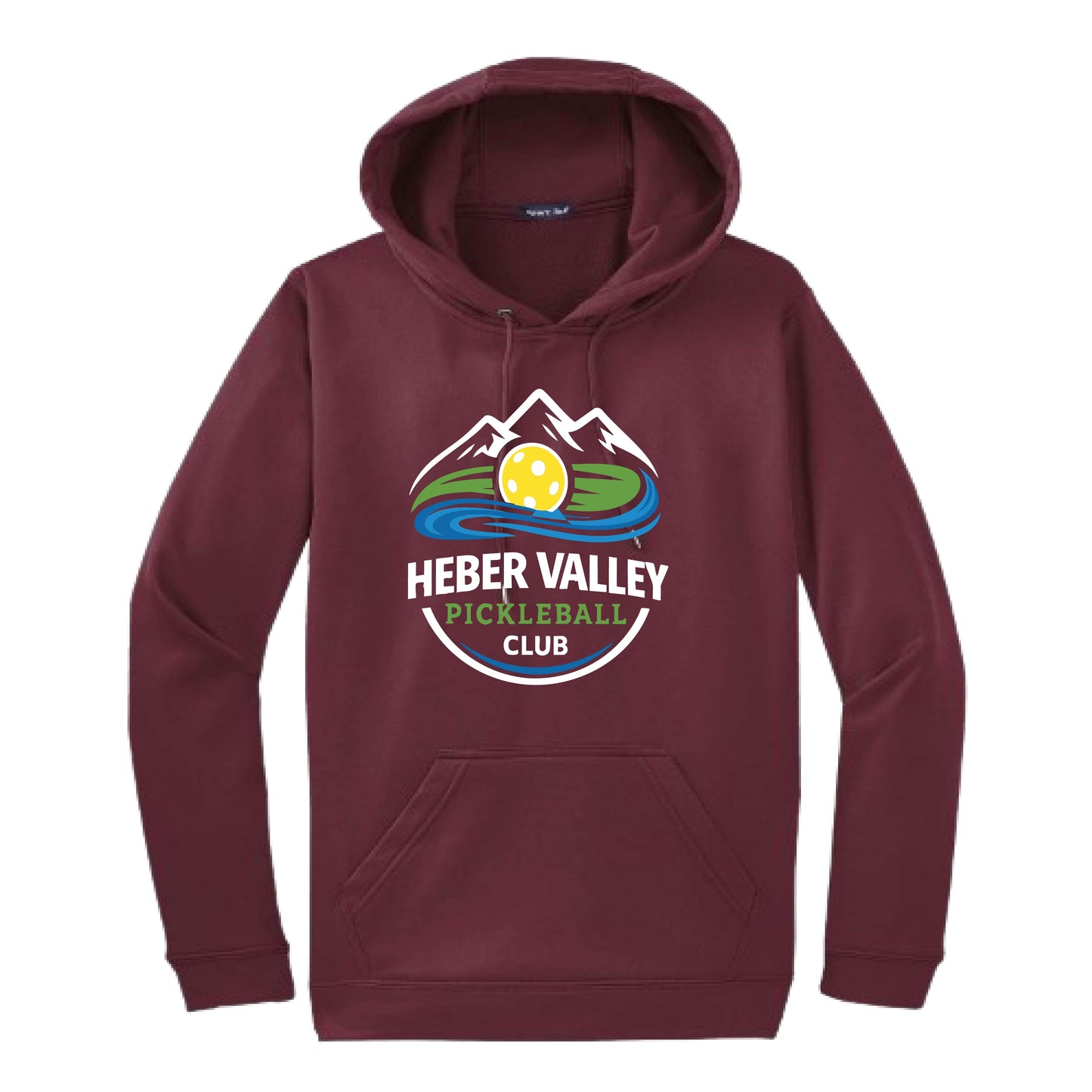 Heber Valley Pickleball Club (Customizable) | Unisex Hoodie Pickleball Sweatshirt | 50% Cotton 50% Polyester