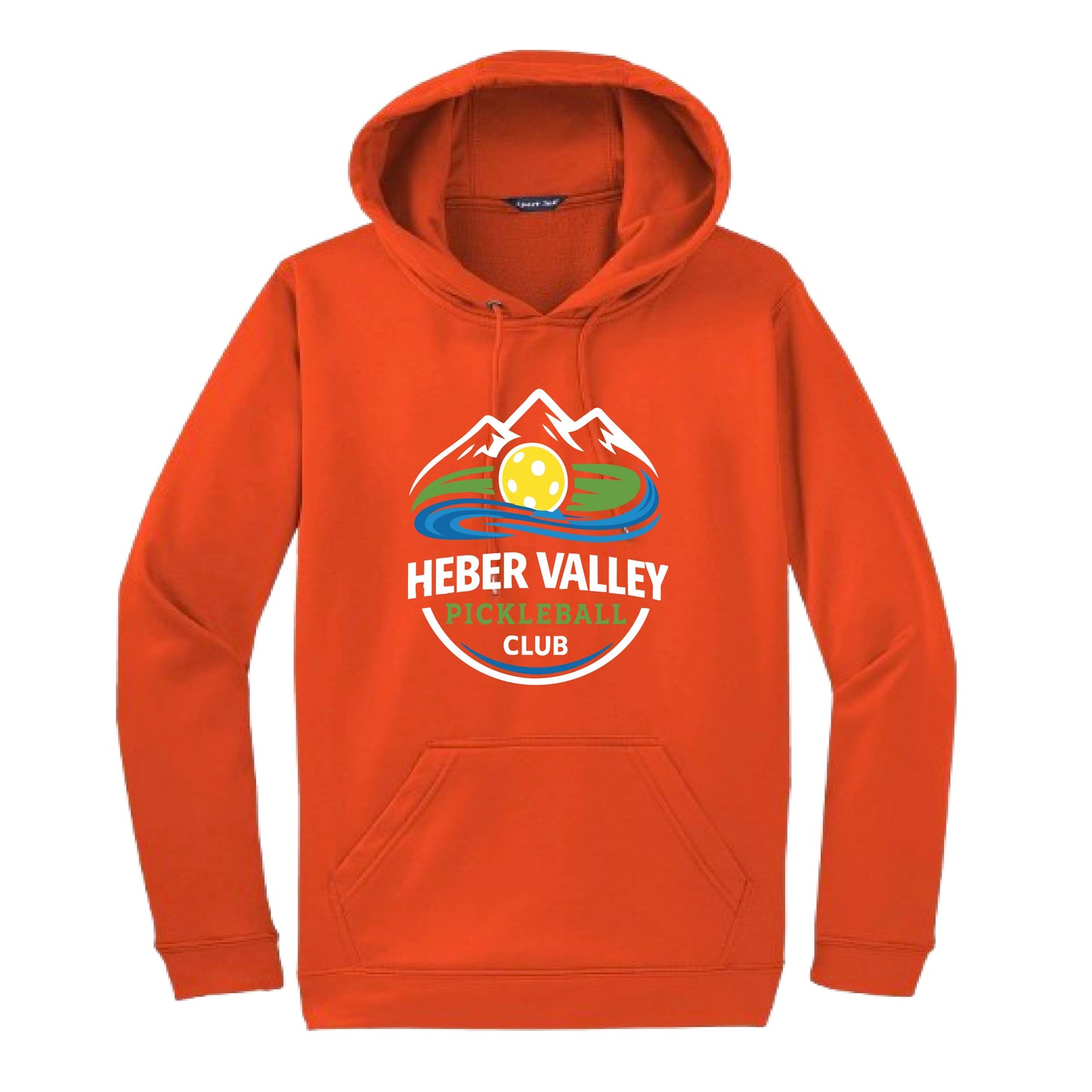 Heber Valley Pickleball Club (Customizable) | Unisex Hoodie Pickleball Sweatshirt | 50% Cotton 50% Polyester