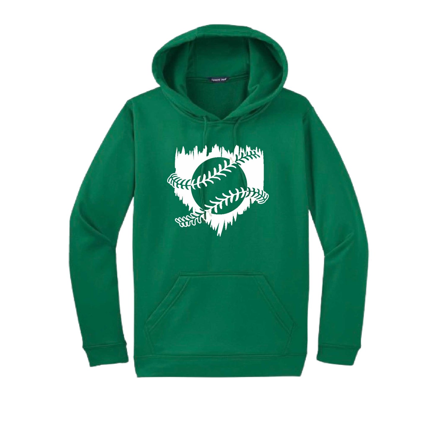 Home Run | Unisex Hoodie Athletic Baseball Sweatshirt | 50% Cotton/50% Polyester