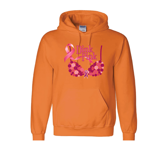 Dink Pink | Unisex Hoodie Athletic Sweatshirt | 50% Cotton/50% Polyester