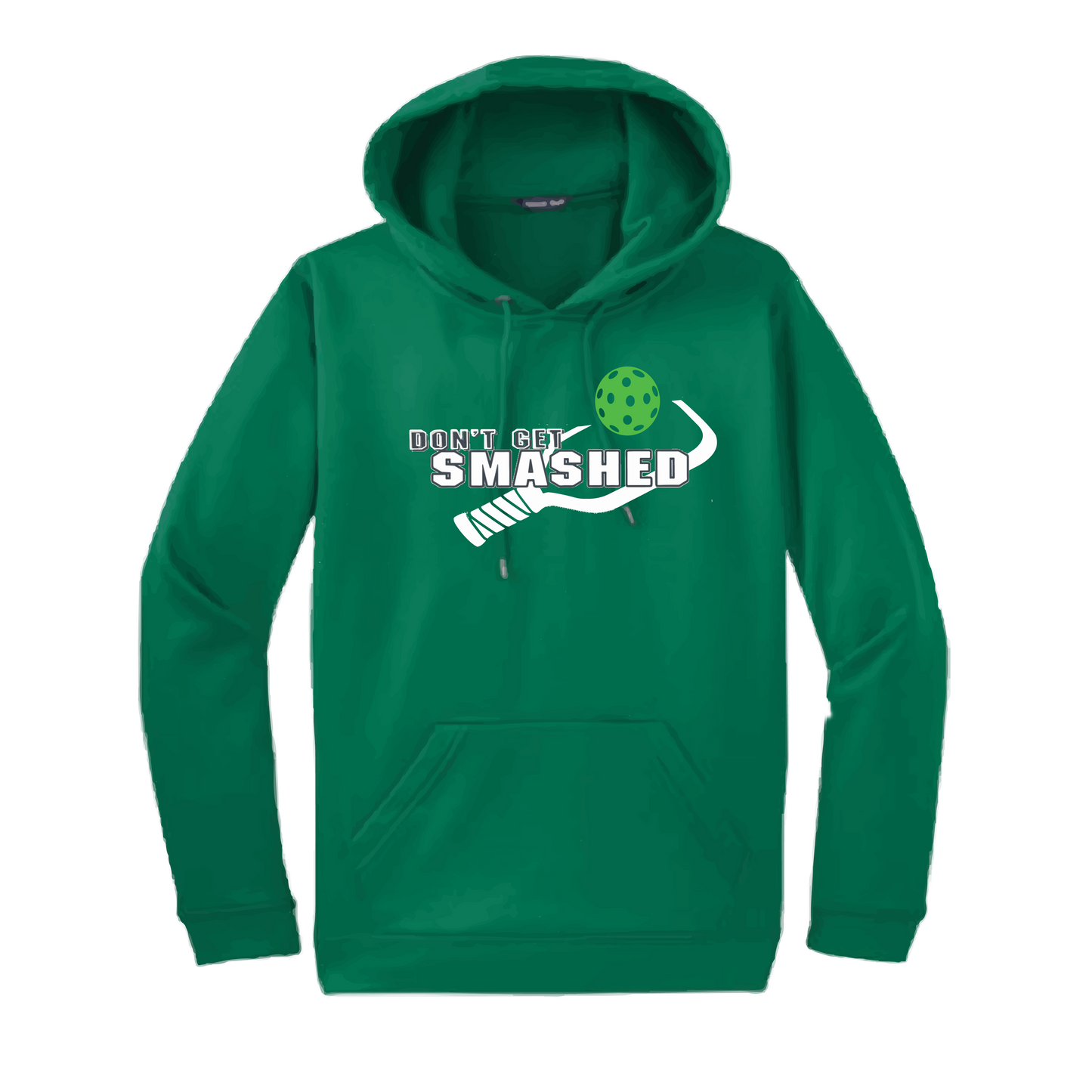 Don't Get Smashed Customizable (Colors Green Rainbow Red) | Unisex Hoodie Pickleball Sweatshirt | 50% Cotton 50% Polyester