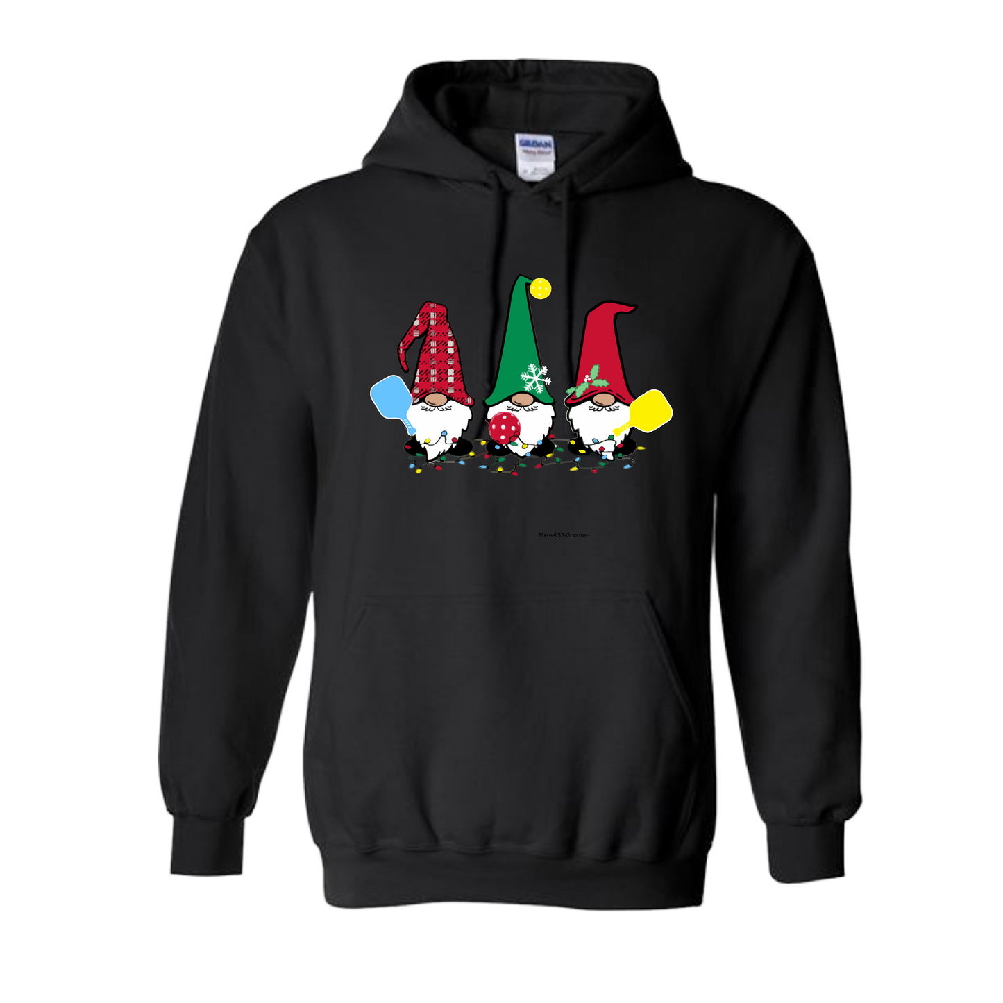 Christmas Gnomes | Unisex Hoodie Athletic Sweatshirt | 50% Cotton/50% Polyester