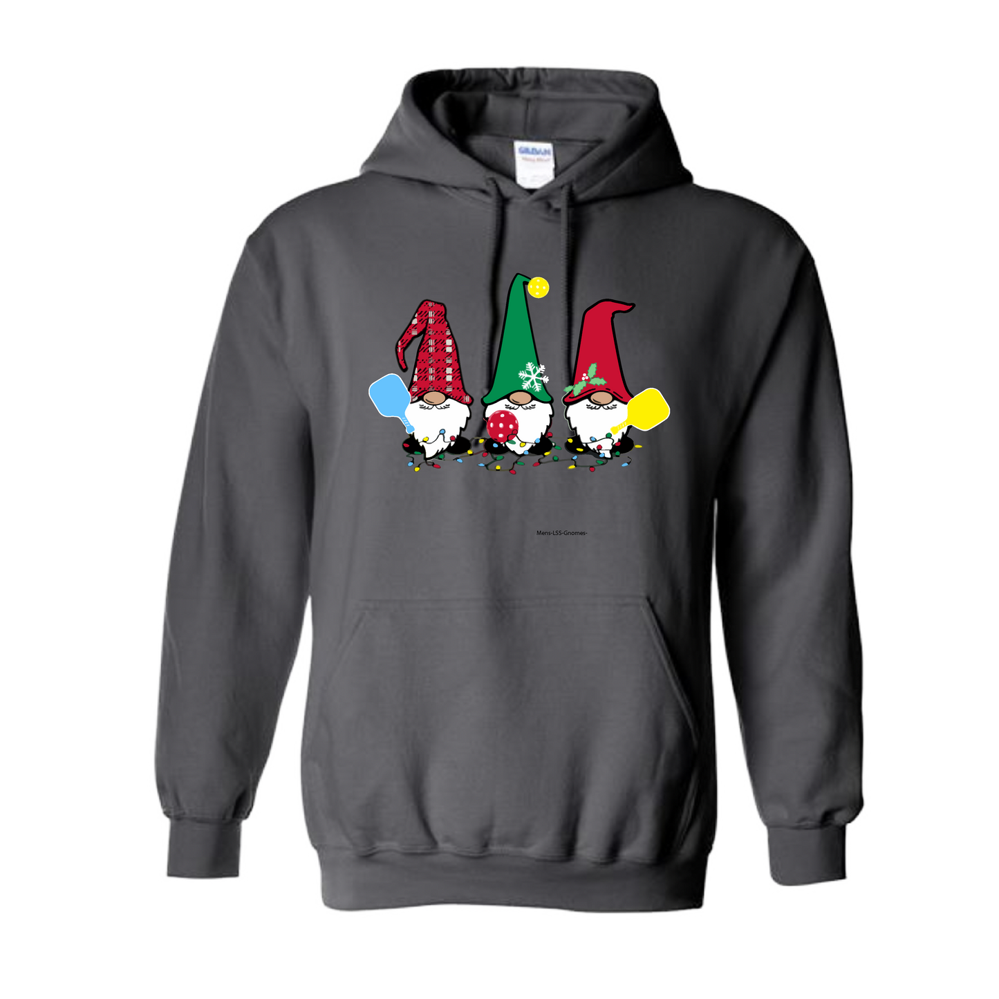 Christmas Gnomes | Unisex Hoodie Athletic Sweatshirt | 50% Cotton/50% Polyester