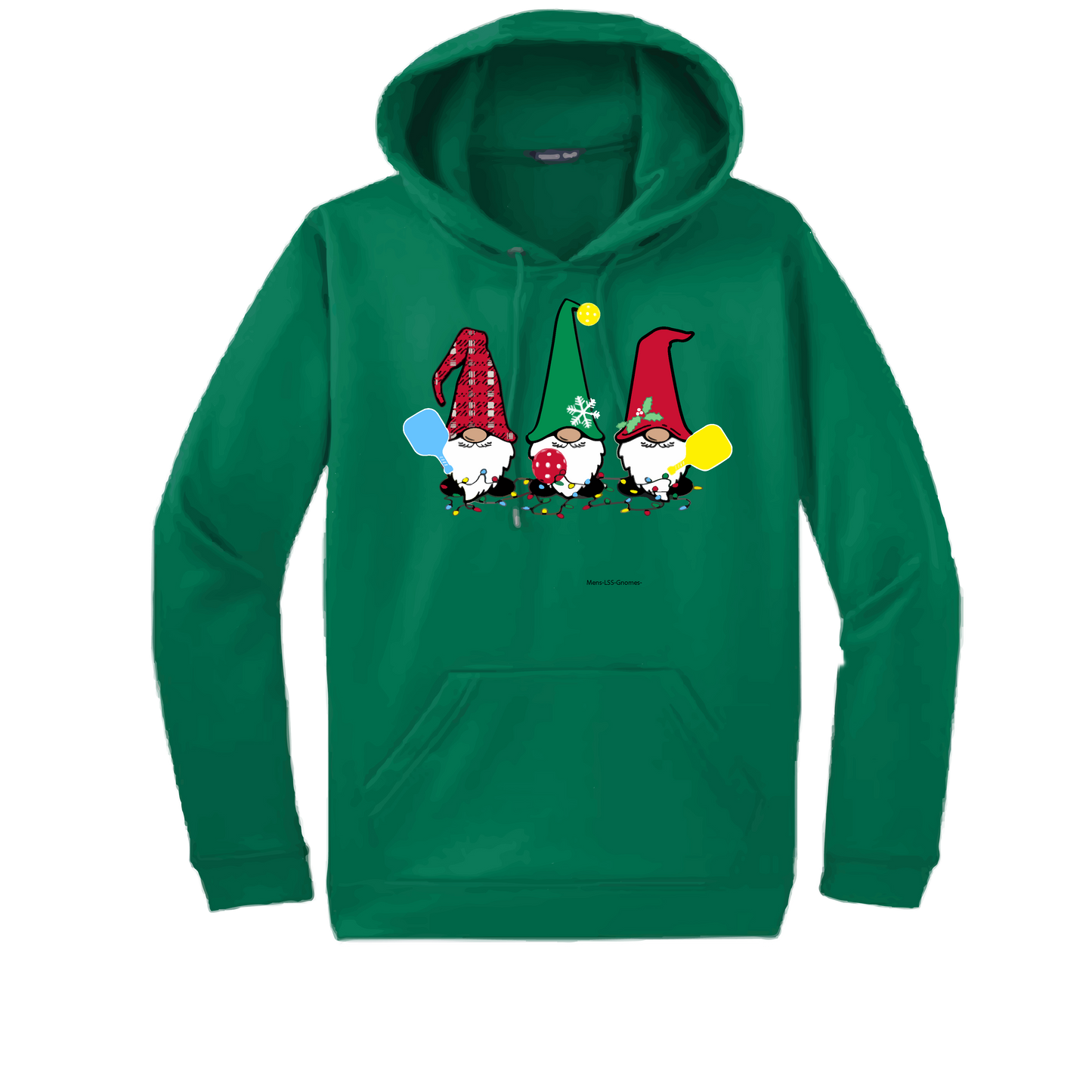 Christmas Gnomes | Unisex Hoodie Athletic Sweatshirt | 50% Cotton/50% Polyester