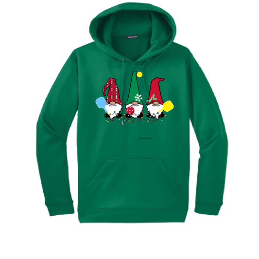 Christmas Gnomes | Unisex Hoodie Athletic Sweatshirt | 50% Cotton/50% Polyester