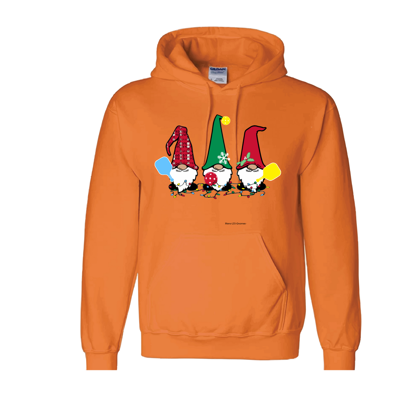 Christmas Gnomes | Unisex Hoodie Athletic Sweatshirt | 50% Cotton/50% Polyester