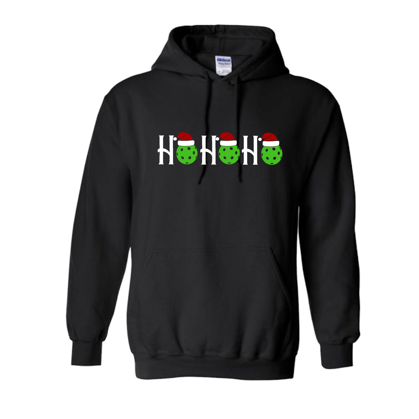 Ho Ho Ho | Unisex Hoodie Athletic Sweatshirt | 50% Cotton/50% Polyester