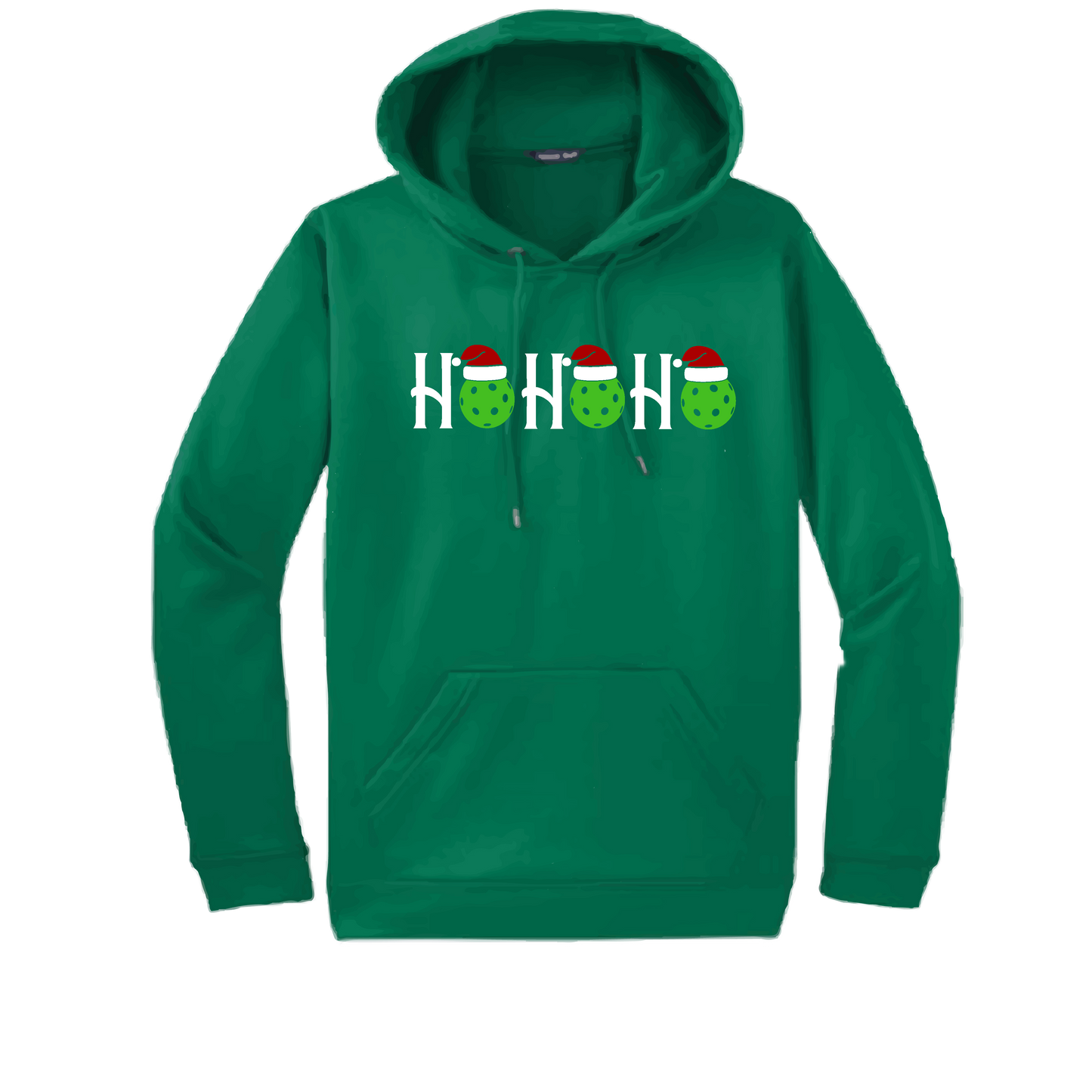 Ho Ho Ho | Unisex Hoodie Athletic Sweatshirt | 50% Cotton/50% Polyester