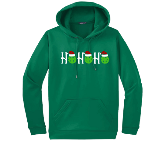 Ho Ho Ho | Unisex Hoodie Athletic Sweatshirt | 50% Cotton/50% Polyester