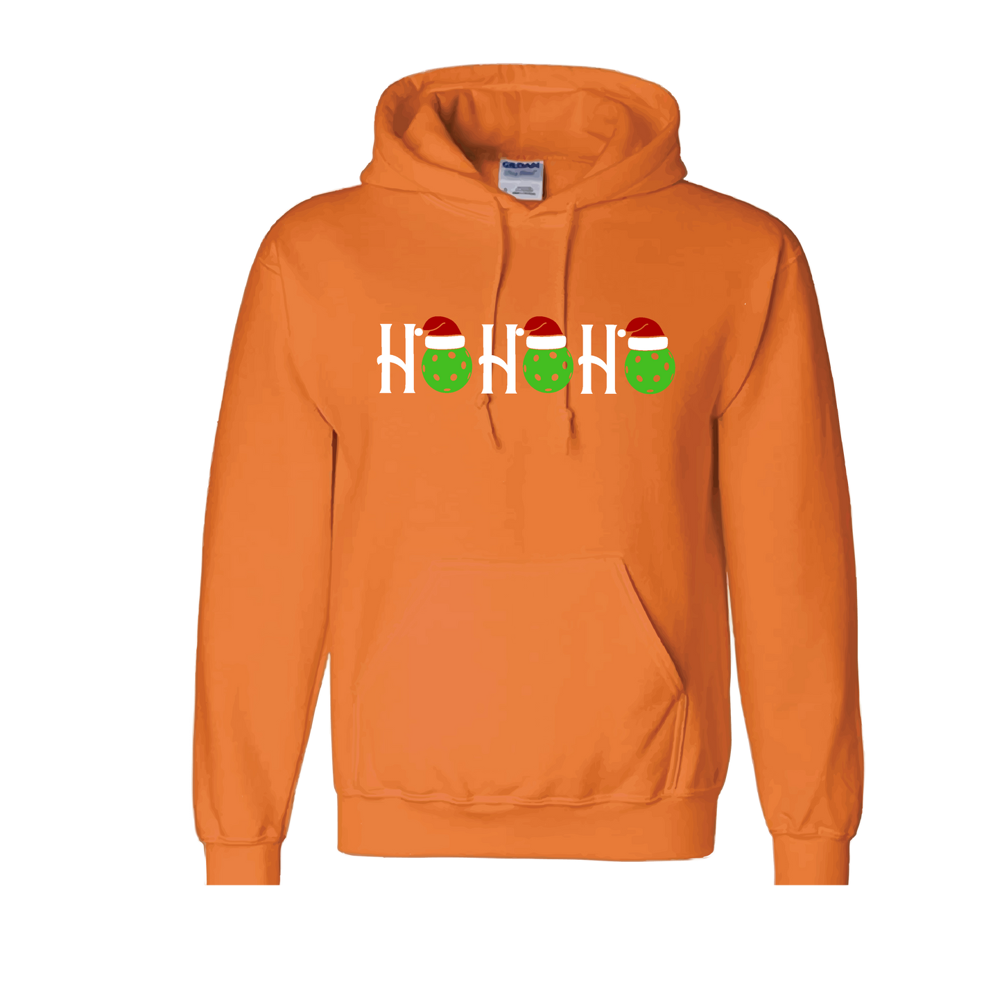 Ho Ho Ho | Unisex Hoodie Athletic Sweatshirt | 50% Cotton/50% Polyester