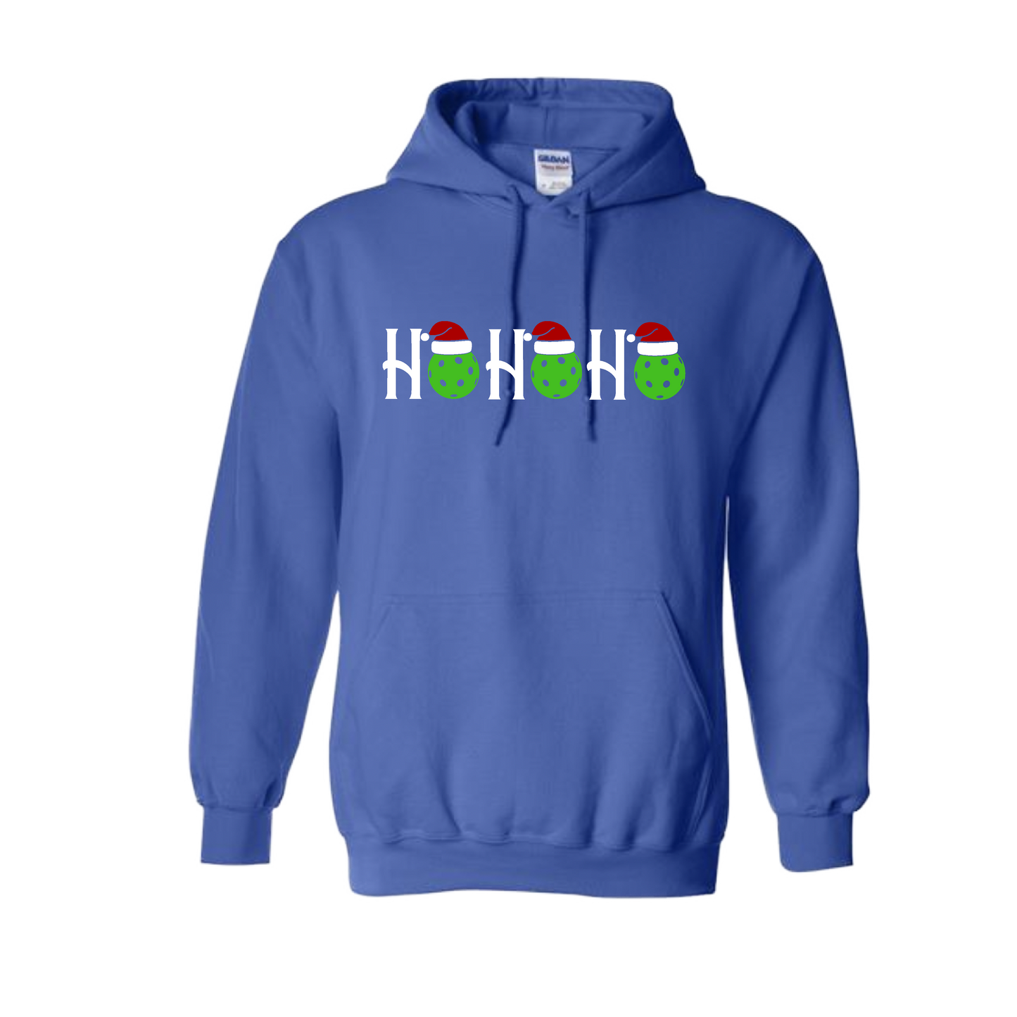 Ho Ho Ho | Unisex Hoodie Athletic Sweatshirt | 50% Cotton/50% Polyester