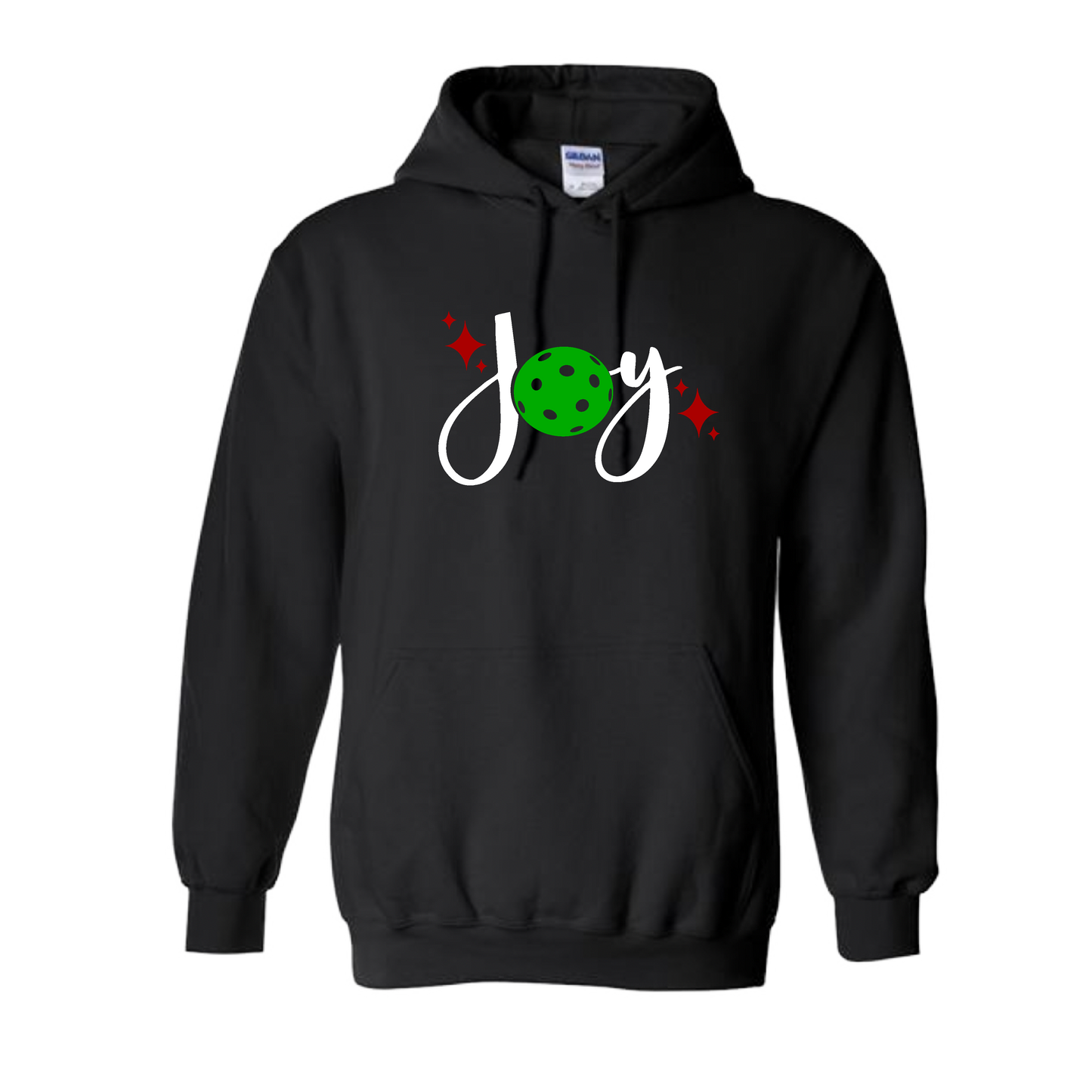 Joy | Unisex Hoodie Athletic Sweatshirt | 50% Cotton/50% Polyester