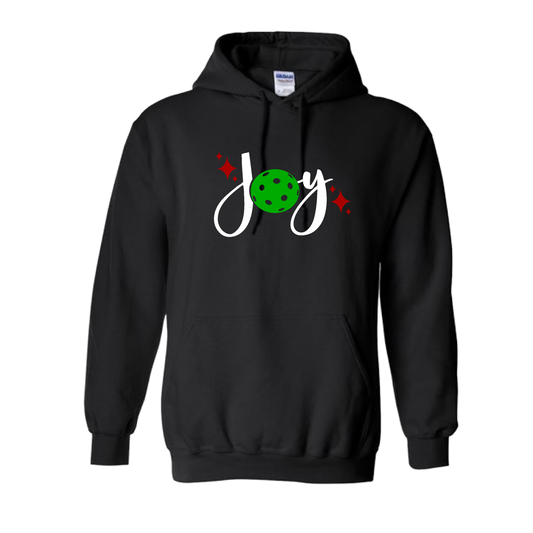 Joy | Unisex Hoodie Athletic Sweatshirt | 50% Cotton/50% Polyester