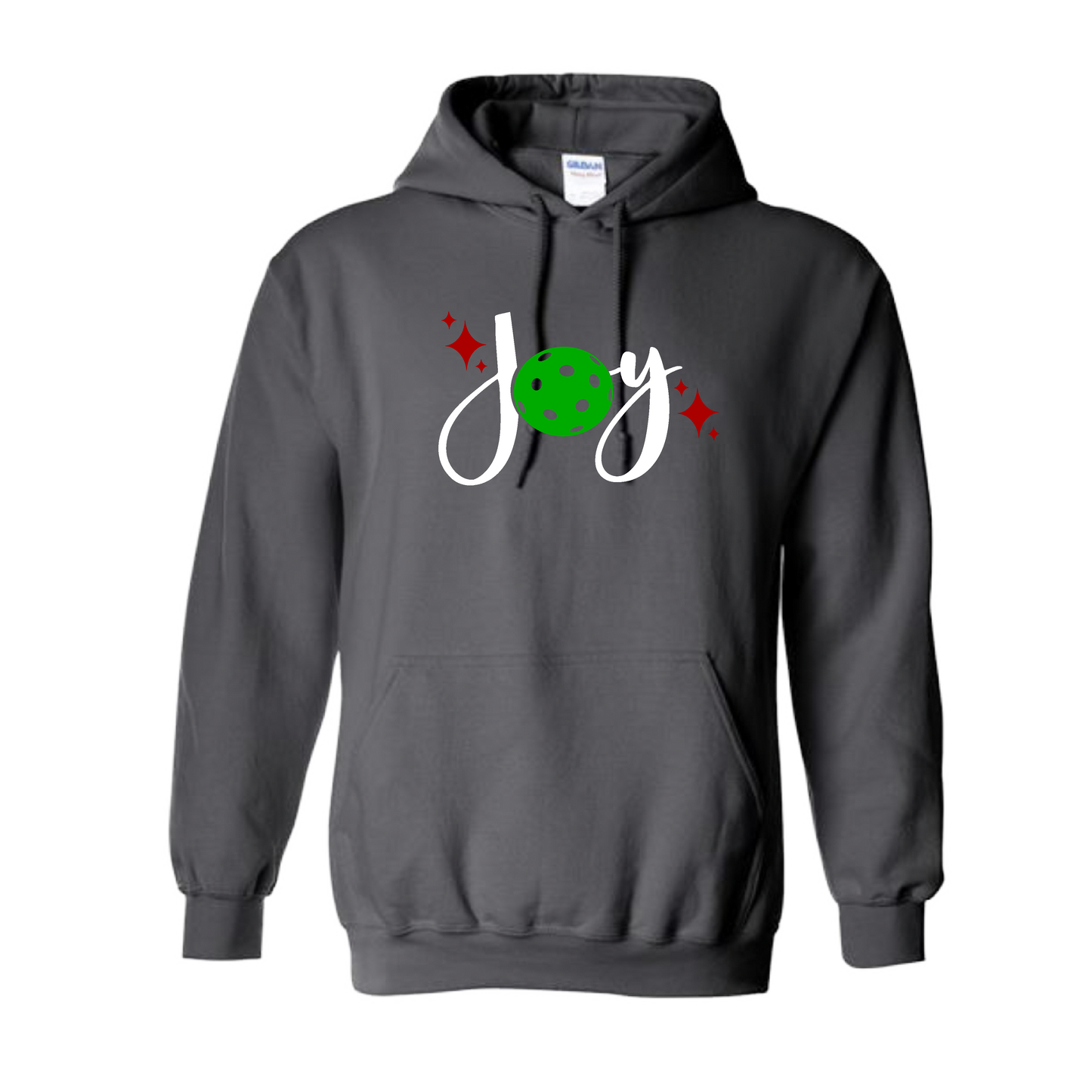 Joy | Unisex Hoodie Athletic Sweatshirt | 50% Cotton/50% Polyester