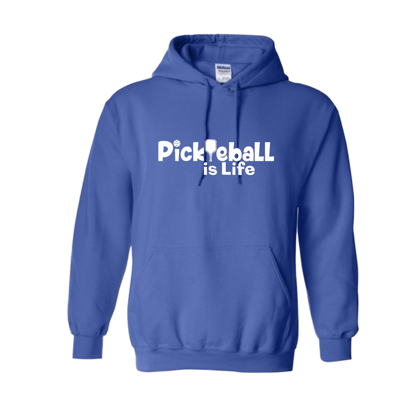 Pickleball Is Life | Unisex Hoodie Pickleball Sweatshirt | 50% Cotton 50% Polyester