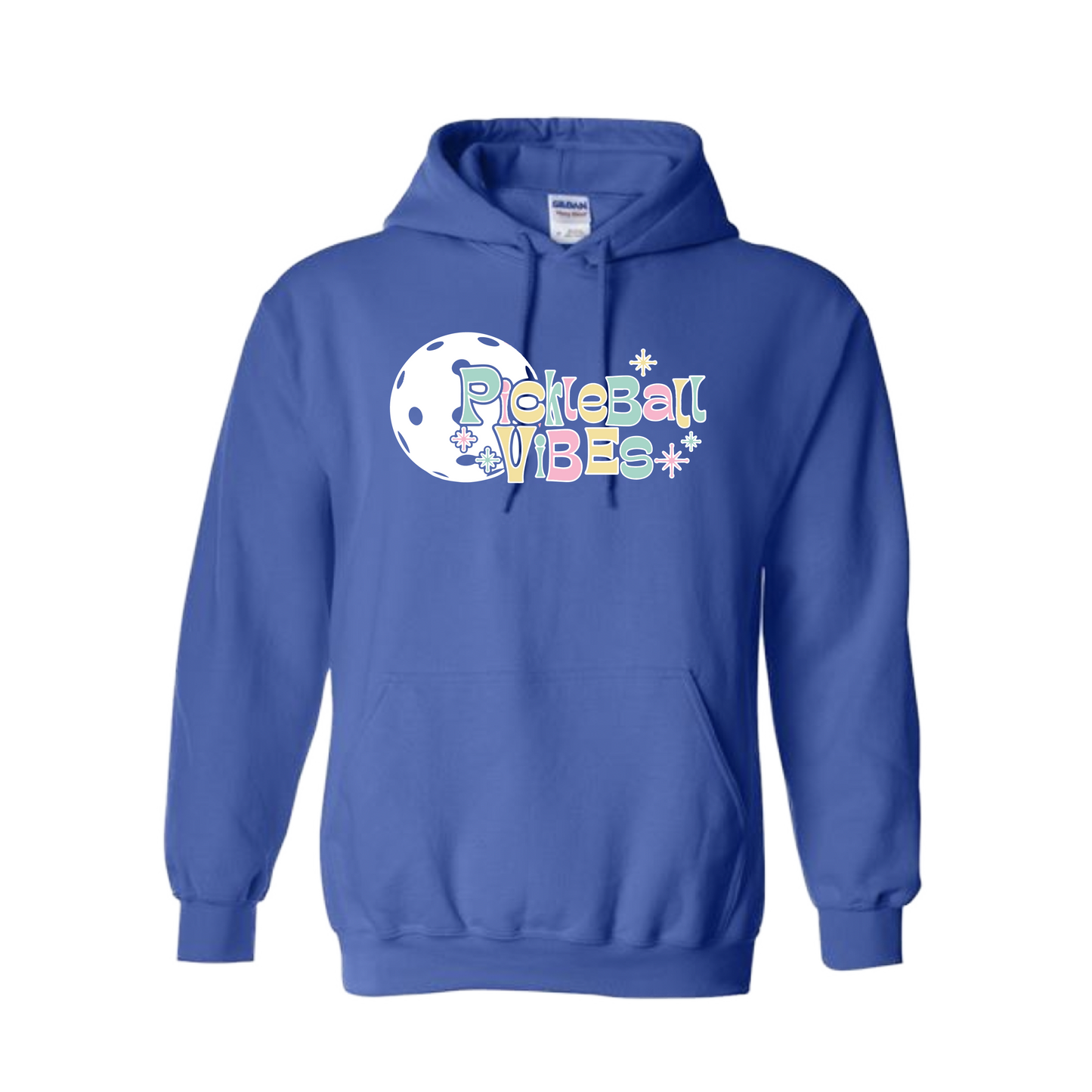 Pickleball Vibes | Unisex Hoodie Athletic Sweatshirt | 50% Cotton/50% Polyester