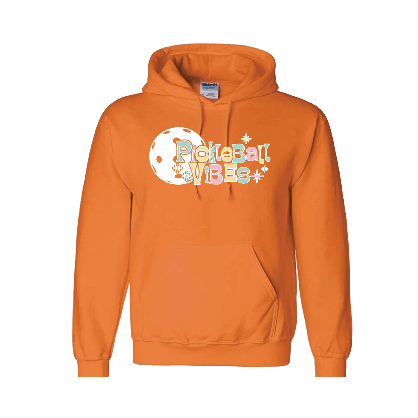 Pickleball Vibes | Unisex Hoodie Athletic Sweatshirt | 50% Cotton/50% Polyester