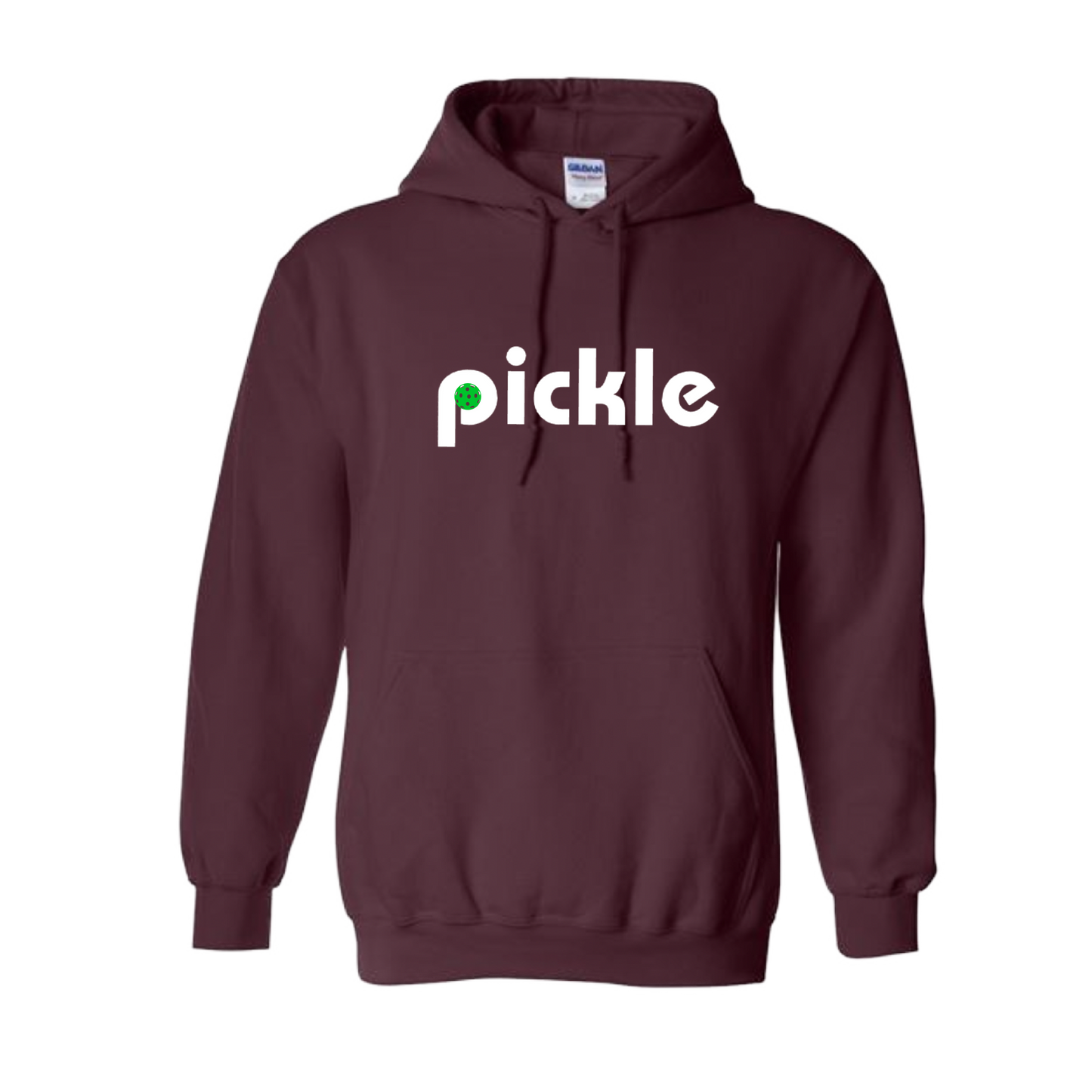 Cozy up for Pickleball in ultra soft comfort! Featuring a moisture-wicking hood, double-lining, and front pouch pocket, this unisex hoodie is a stylish and practical way to stay warm on the court. Show off your unique look with this one-of-a-kind design!