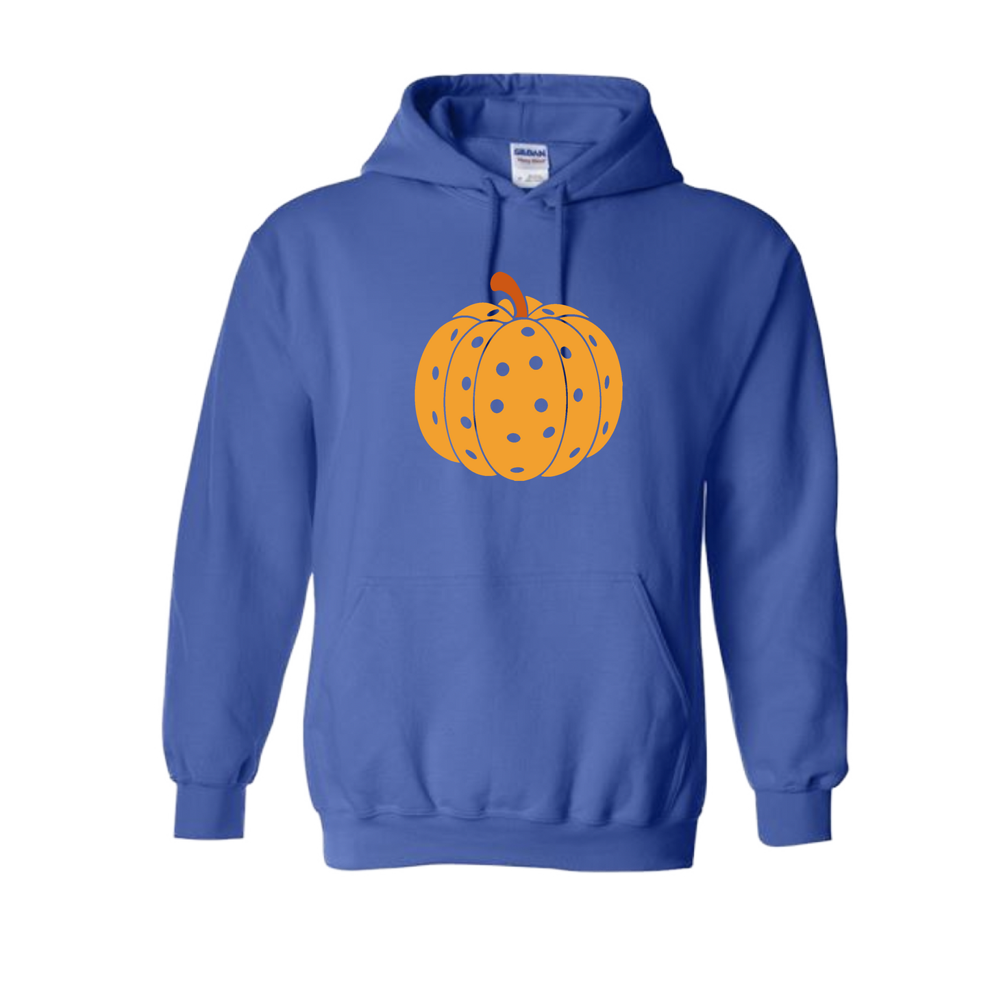 Pumpkin Pickleball | Unisex Hoodie Athletic Sweatshirt | 50% Cotton/50% Polyester