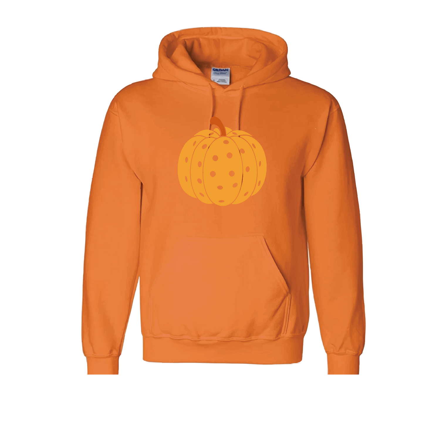 Pumpkin Pickleball | Unisex Hoodie Athletic Sweatshirt | 50% Cotton/50% Polyester