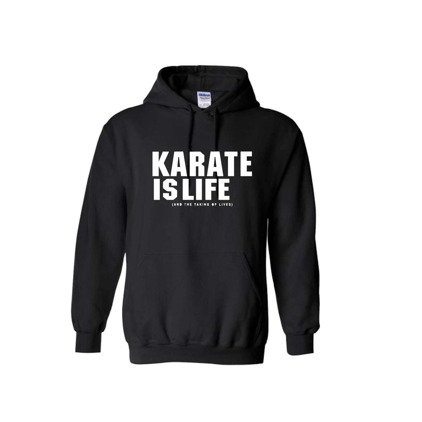 Karate is Life | Unisex Hoodie Athletic Karate Sweatshirt | 50% Cotton/50% Polyester