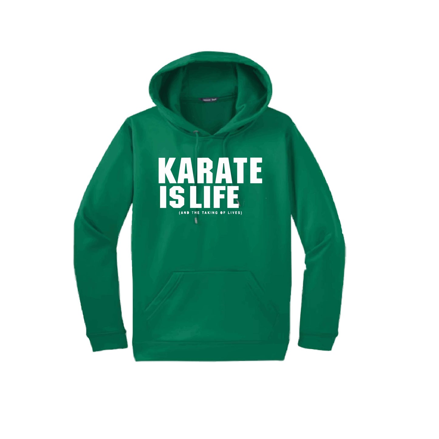 Karate is Life | Unisex Hoodie Athletic Karate Sweatshirt | 50% Cotton/50% Polyester
