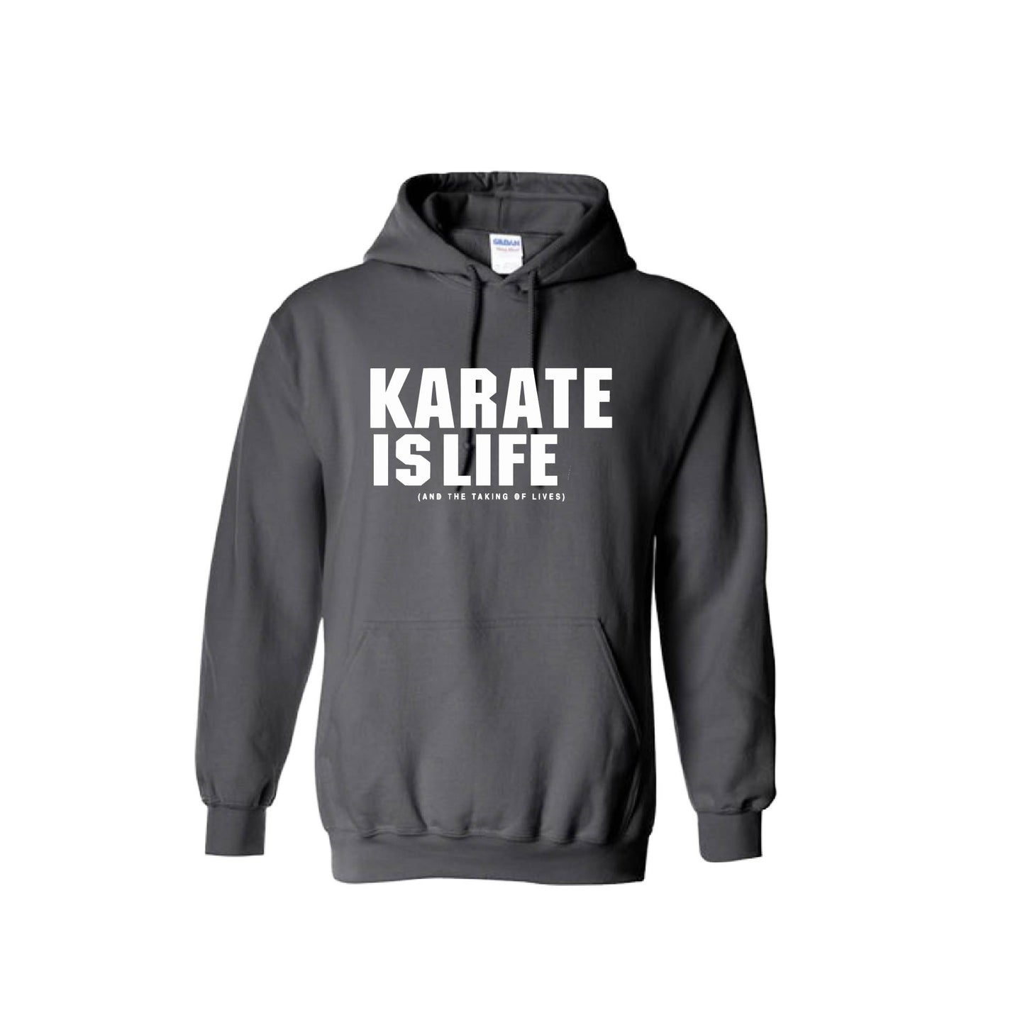 Karate is Life | Unisex Hoodie Athletic Karate Sweatshirt | 50% Cotton/50% Polyester