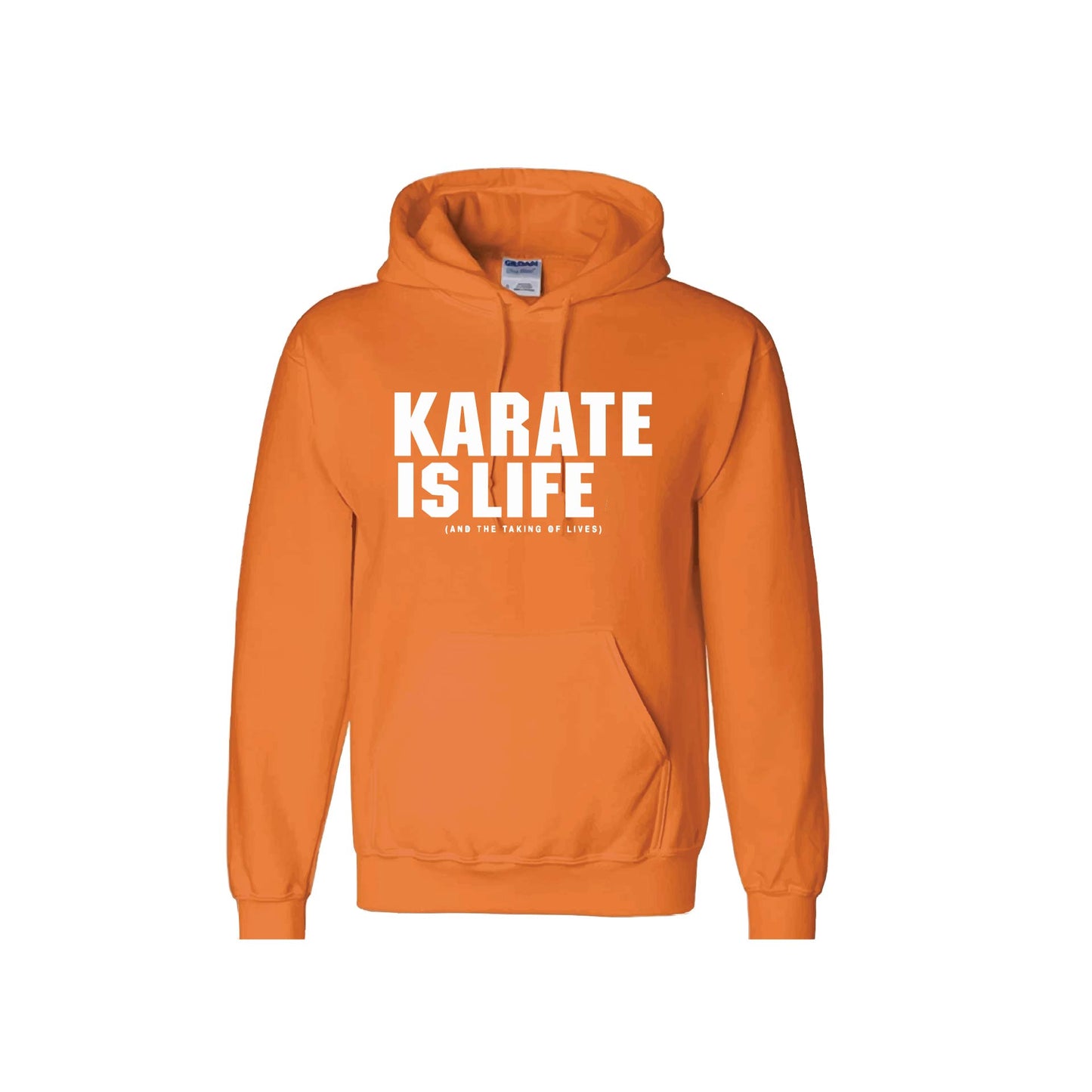 Karate is Life | Unisex Hoodie Athletic Karate Sweatshirt | 50% Cotton/50% Polyester