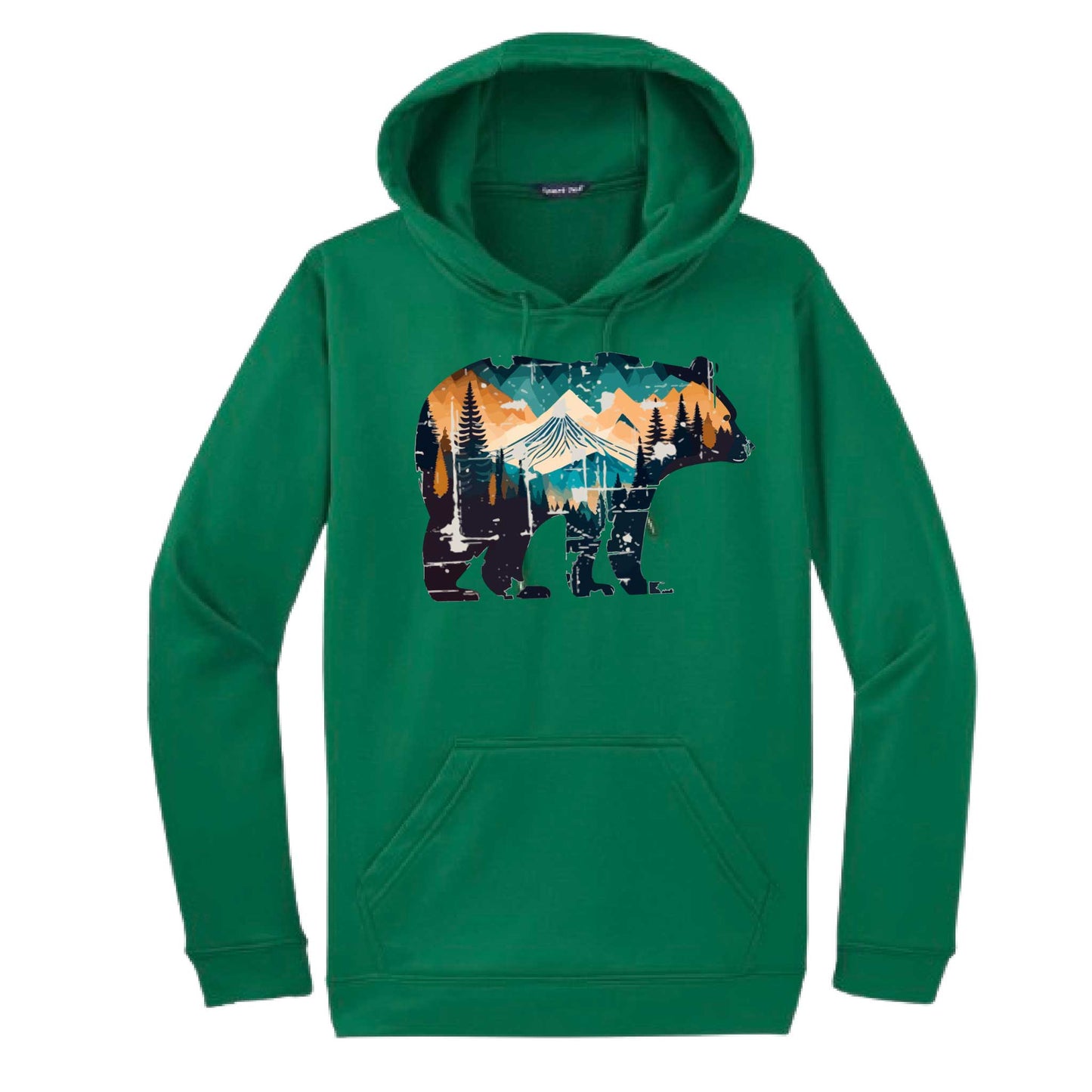 Bear Mountain | Unisex Hoodie Camping Sweatshirt | 50% Cotton/50% Polyester