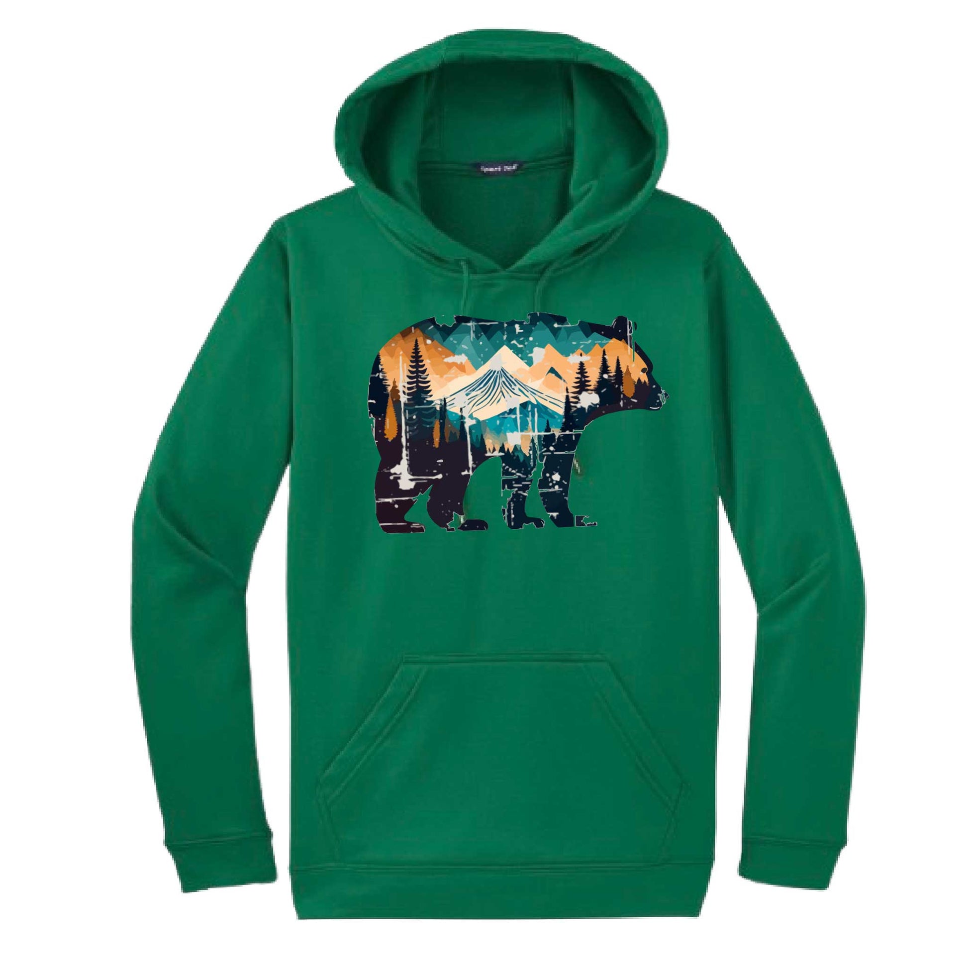 Bear Mountain | Unisex Hoodie Camping Sweatshirt | 50% Cotton/50% Polyester