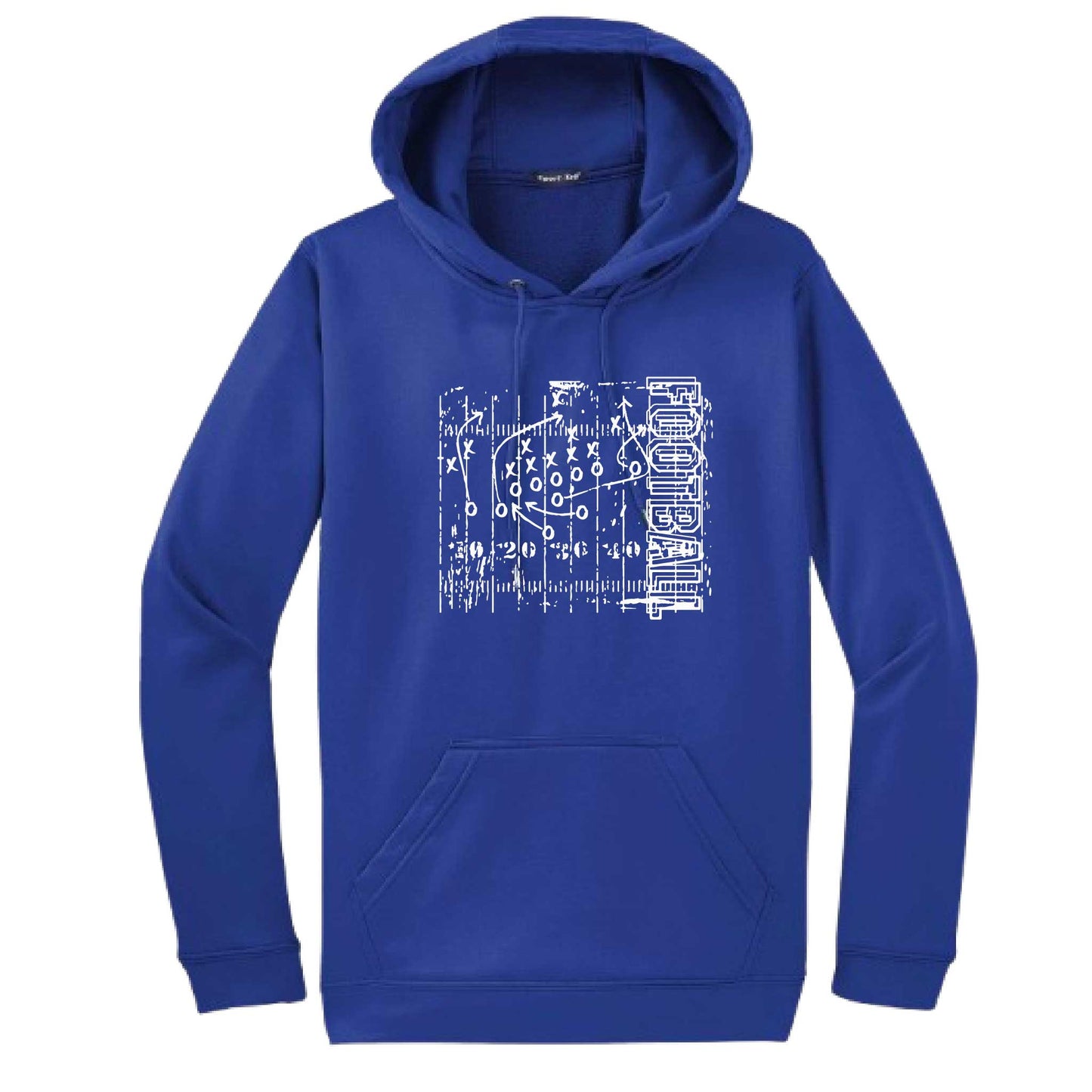 Football Field | Unisex Hoodie Football Sweatshirt | 50% Cotton/50% Polyester