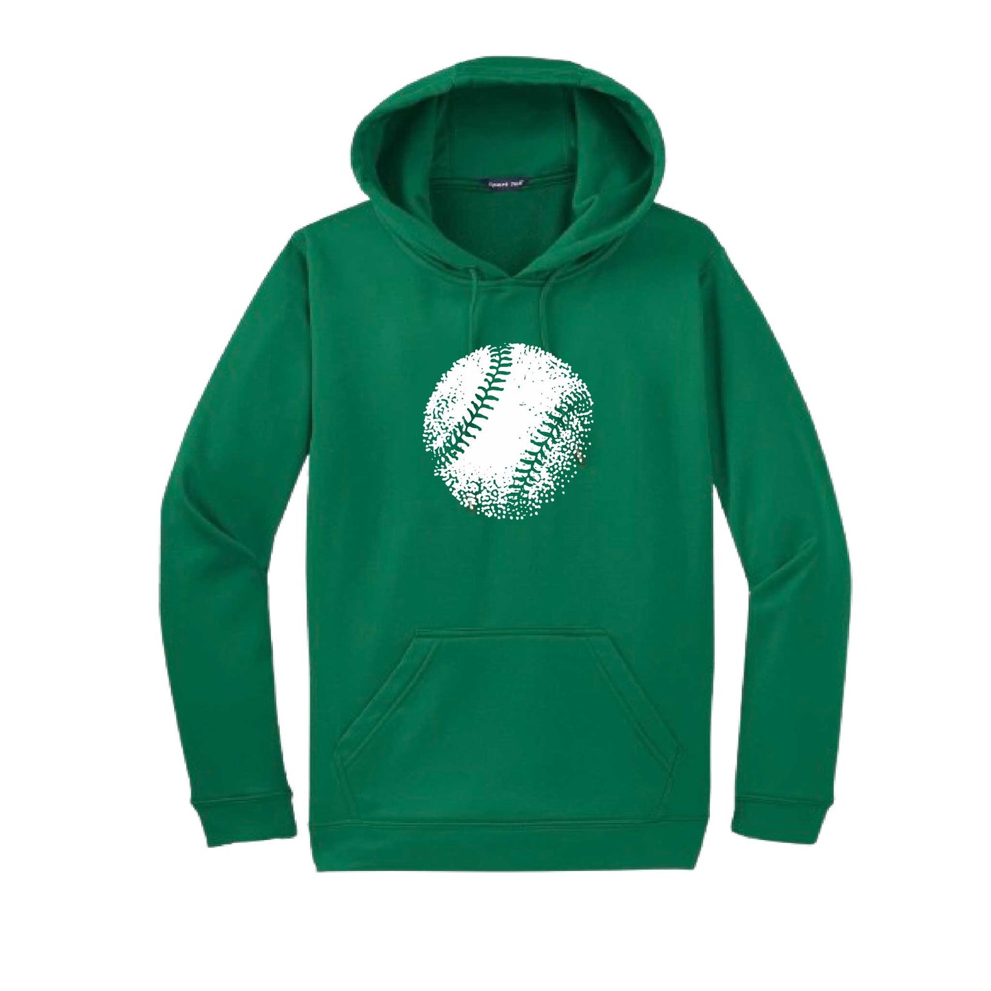 Retro Baseball | Unisex Hoodie Athletic Baseball Sweatshirt | 50% Cotton/50% Polyester