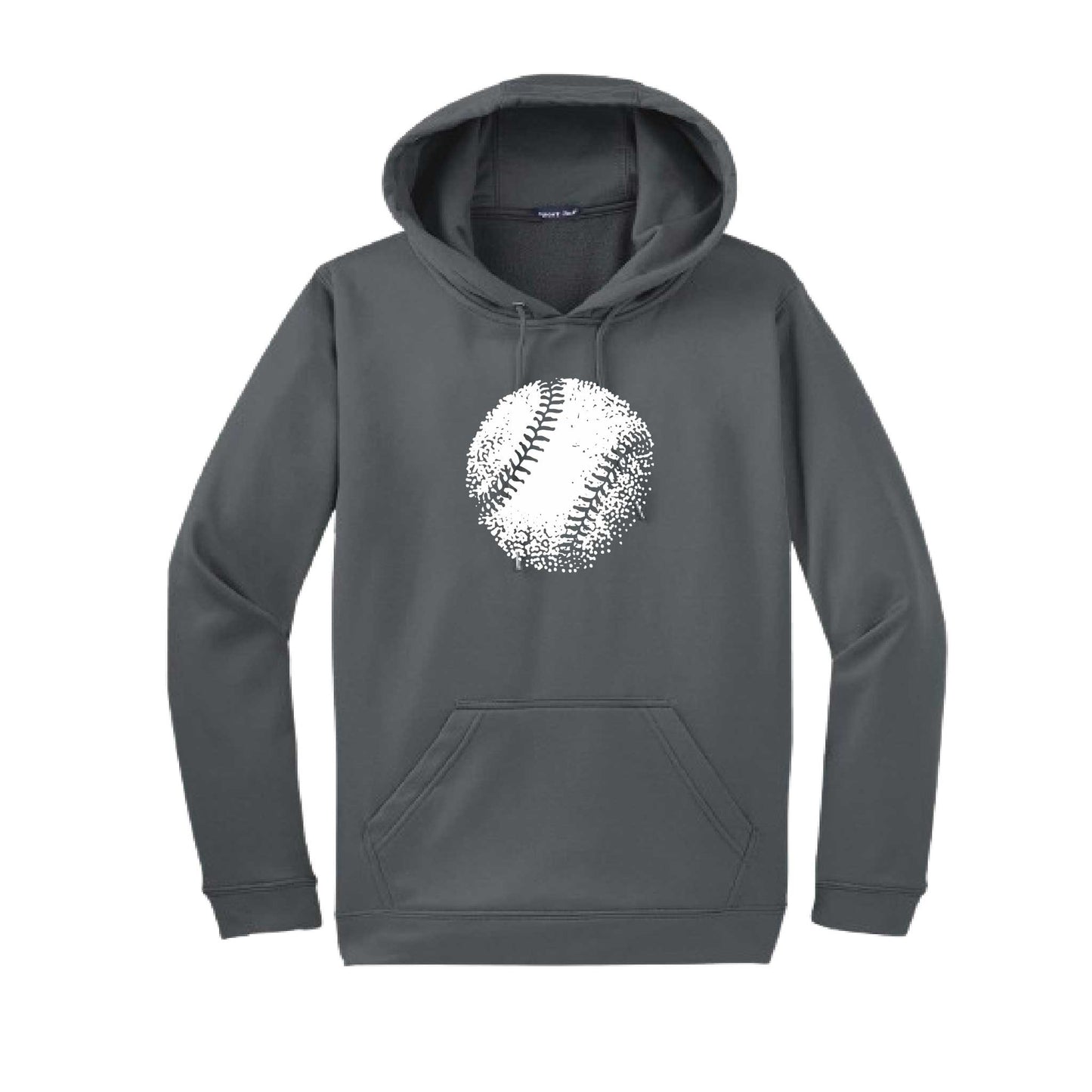 Retro Baseball | Unisex Hoodie Athletic Baseball Sweatshirt | 50% Cotton/50% Polyester