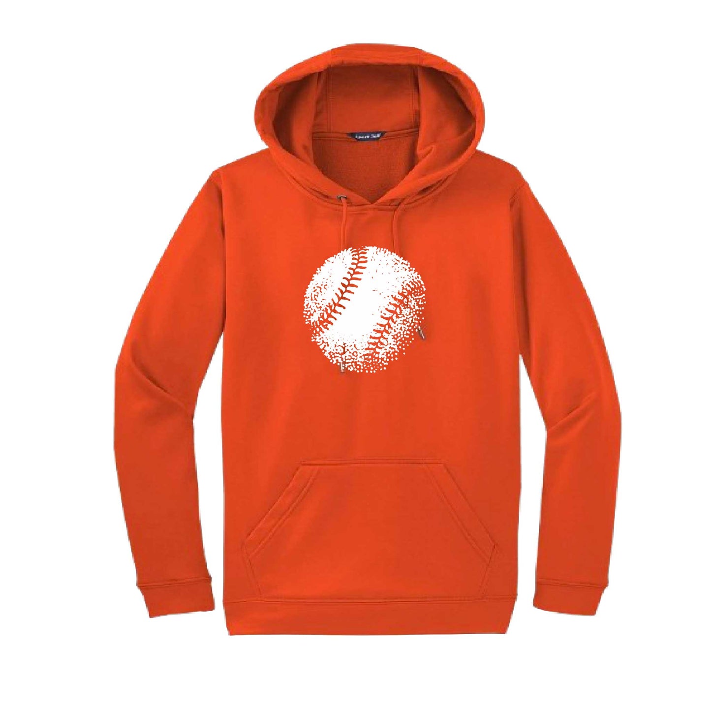 Retro Baseball | Unisex Hoodie Athletic Baseball Sweatshirt | 50% Cotton/50% Polyester