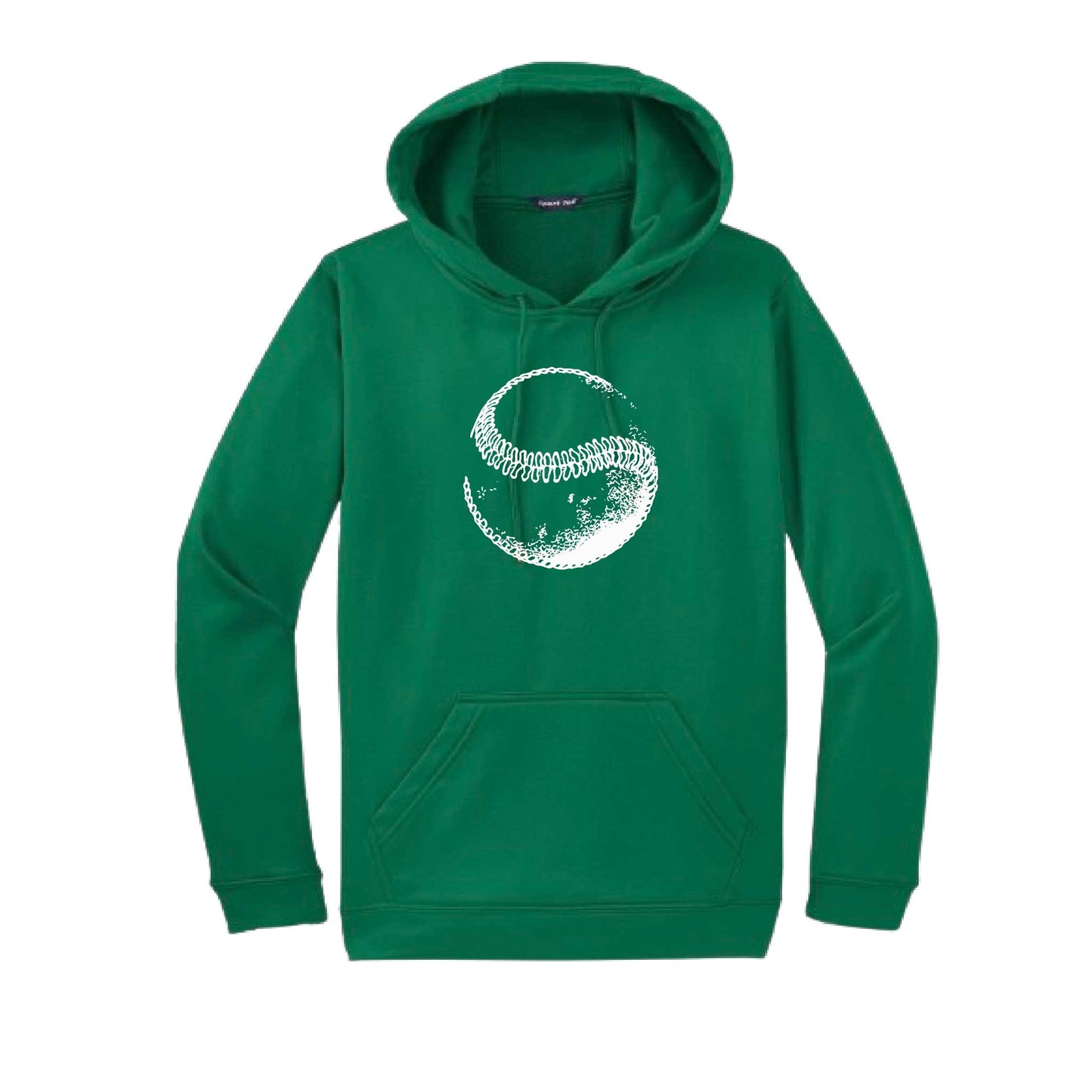 Retro Curveball | Unisex Hoodie Athletic Baseball Sweatshirt | 50% Cotton/50% Polyester