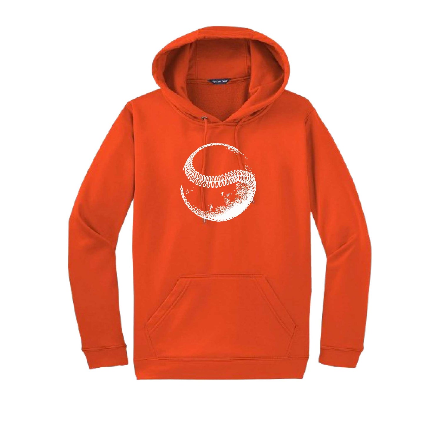 Retro Curveball | Unisex Hoodie Athletic Baseball Sweatshirt | 50% Cotton/50% Polyester