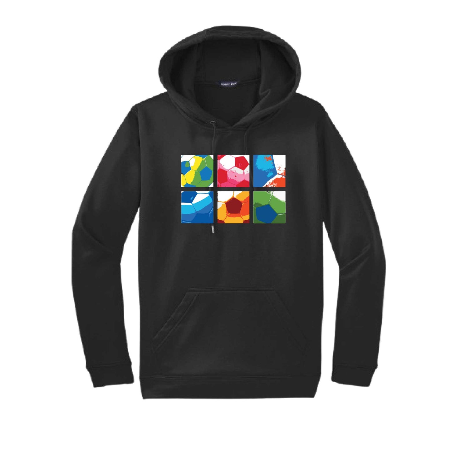 Soccer Panels | Unisex Hoodie Athletic Soccer Sweatshirt | 50% Cotton/50% Polyester