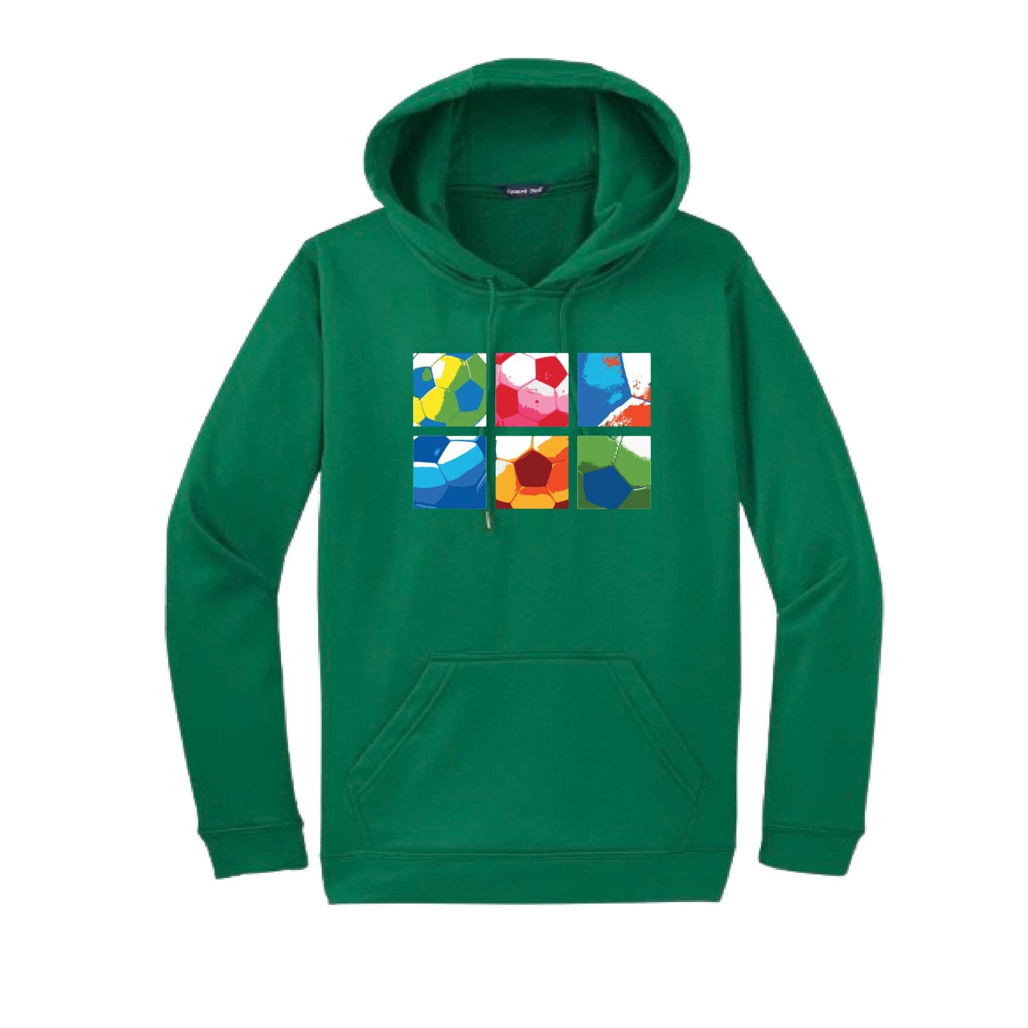 Soccer Panels | Unisex Hoodie Athletic Soccer Sweatshirt | 50% Cotton/50% Polyester